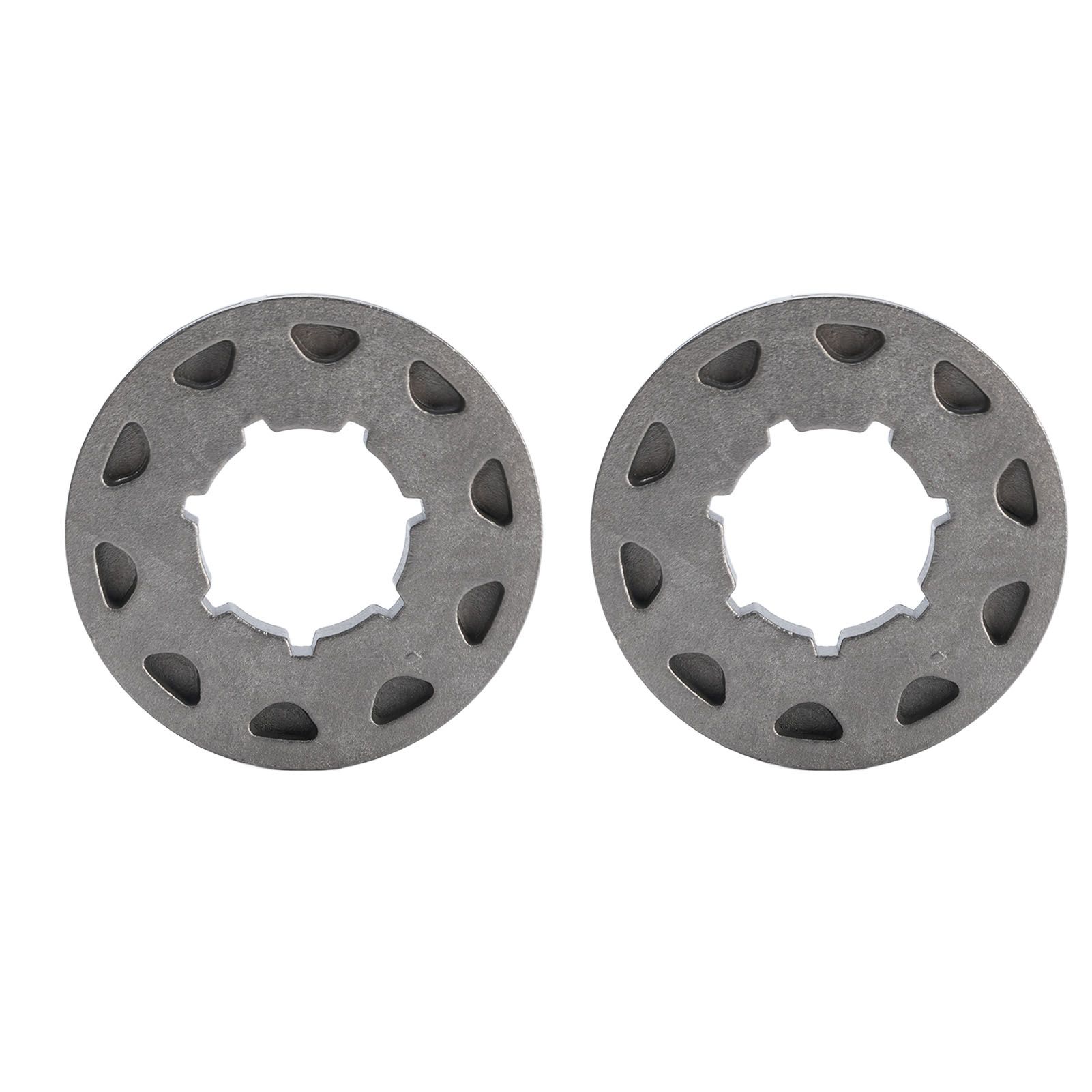 2PCS 22mm Chainsaw Rim Sprocket 3/8in-10 High Strength Rugged Construction for view 2