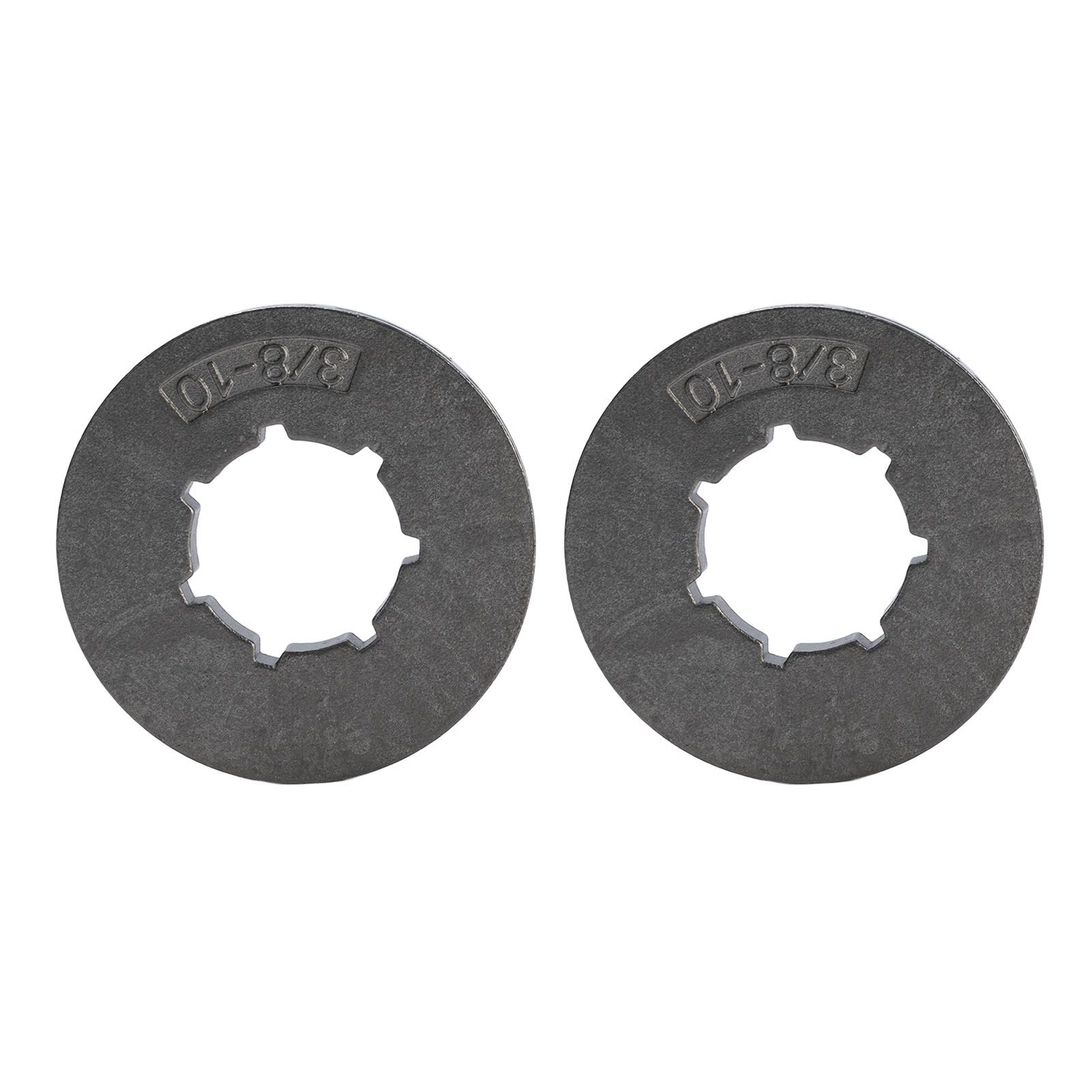 2PCS 22mm Chainsaw Rim Sprocket 3/8in-10 High Strength Rugged Construction for view 5