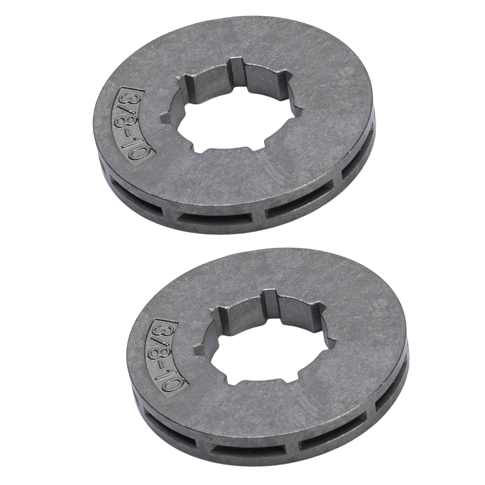 2PCS 22mm Chainsaw Rim Sprocket 3/8in-10 High Strength Rugged Construction for view 6