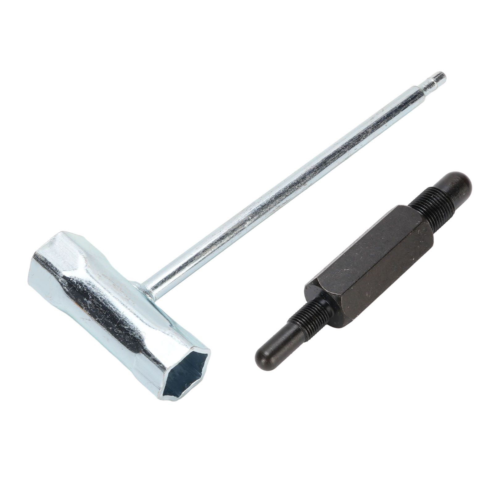 Chainsaw Wrench Steel Chainsaw Spanner with Piston Stop Tool Flywheel Clutch view 8