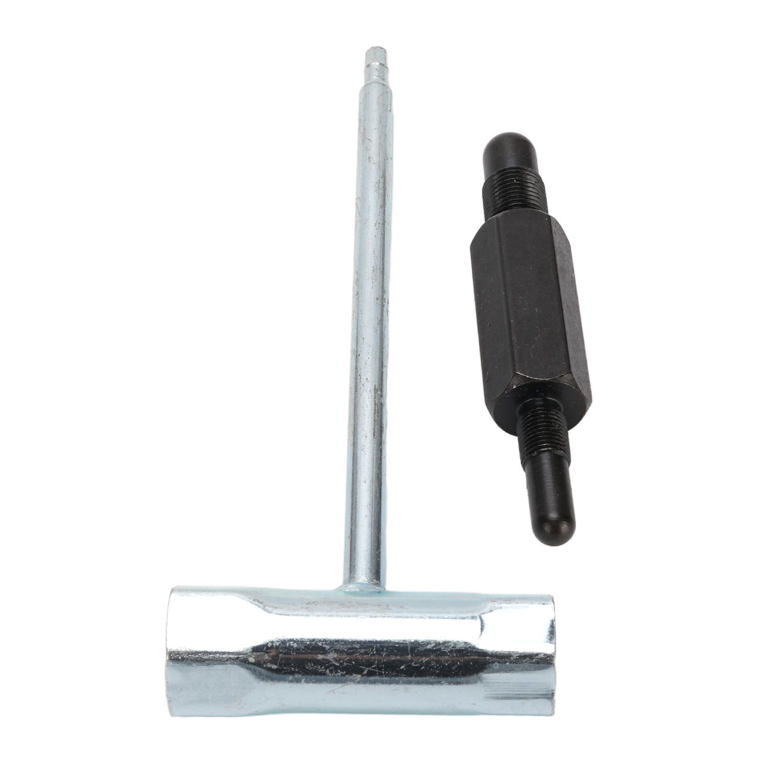 Chainsaw Wrench Steel Chainsaw Spanner with Piston Stop Tool Flywheel Clutch view 9