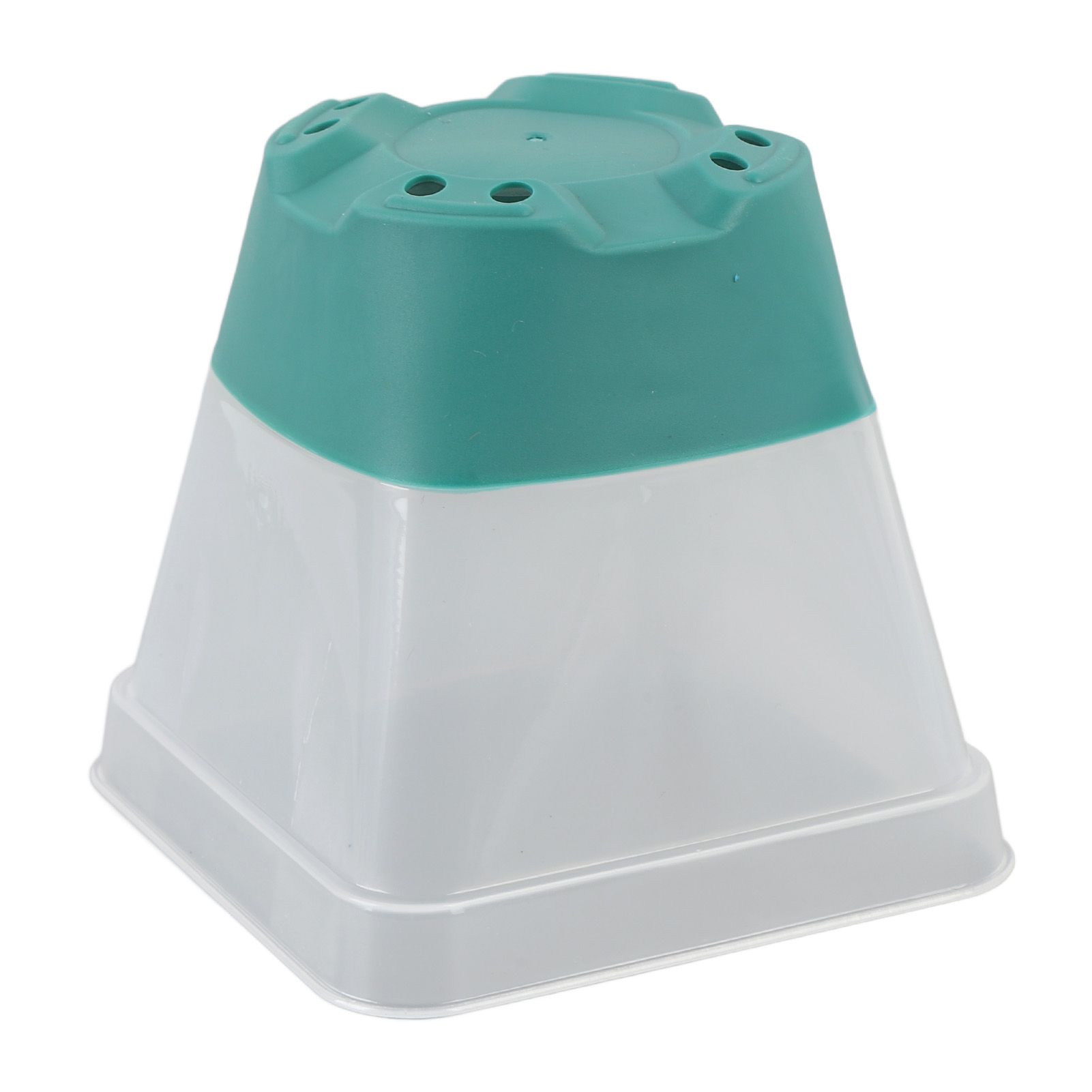 12pcs Reusable Plastic Nursery Pot with 12 Labels Drainage Holes Soft Silicone view 7