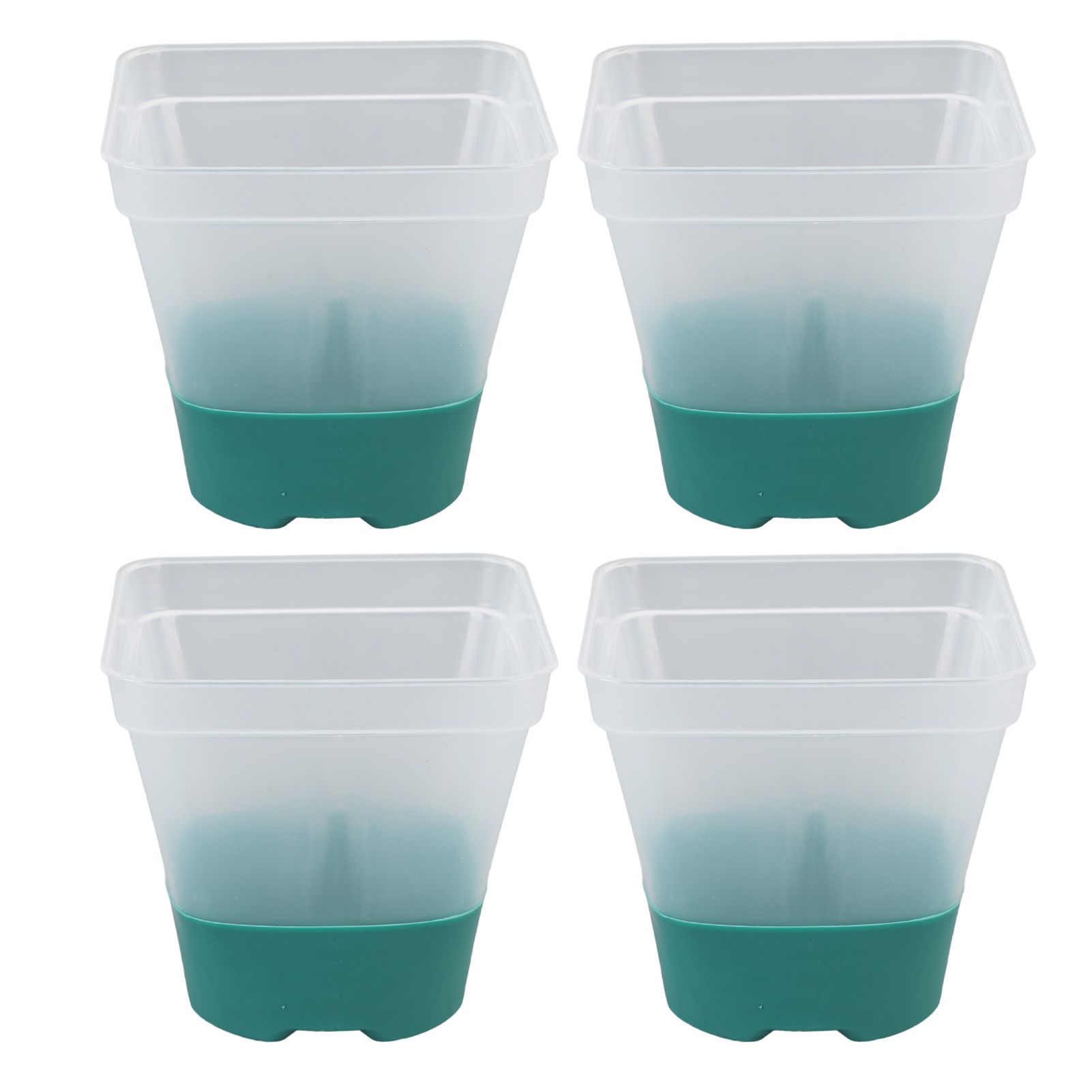 12pcs Reusable Plastic Nursery Pot with 12 Labels Drainage Holes Soft Silicone view 11