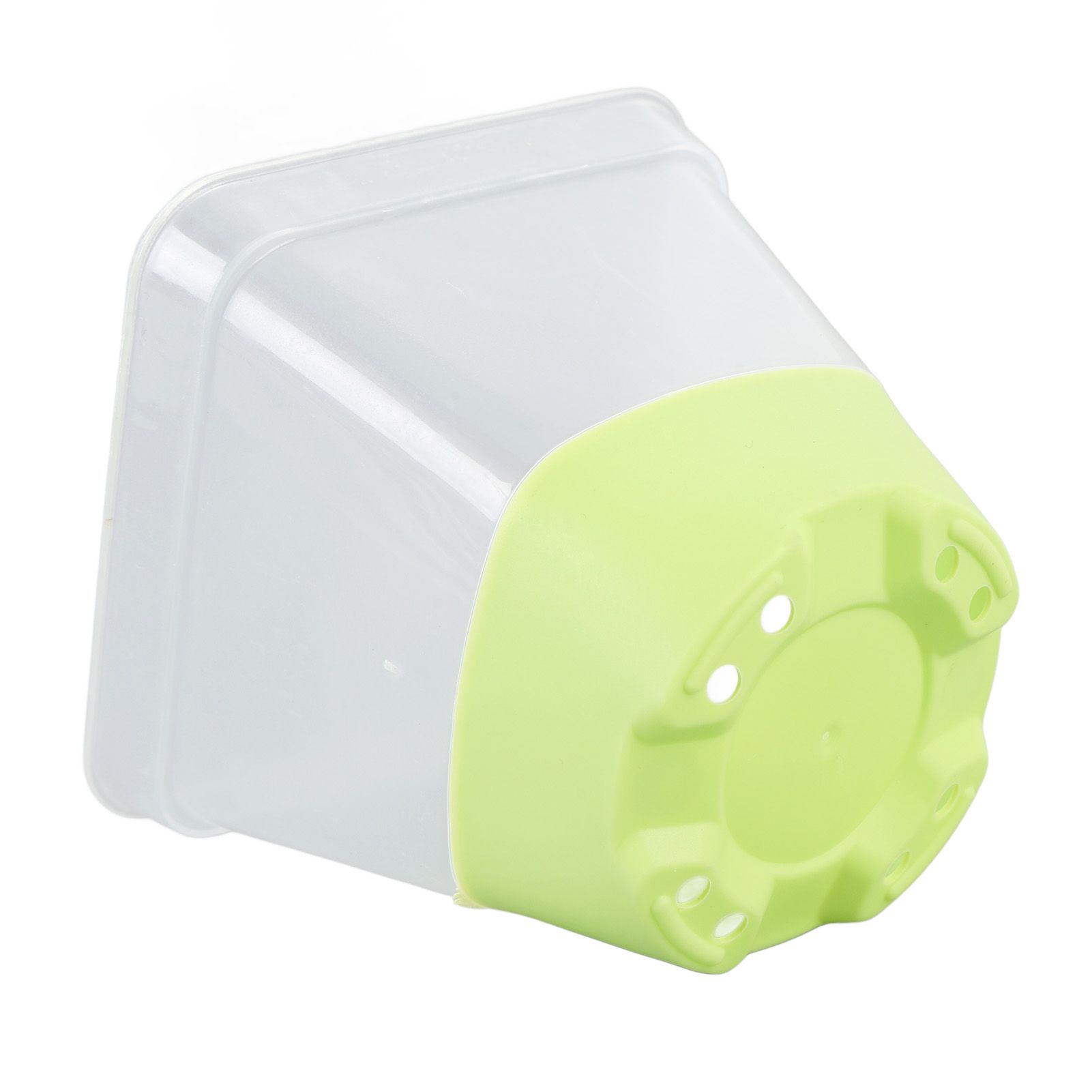 12pcs Reusable Plastic Nursery Pot with 12 Labels Drainage Holes Soft Silicone view 2