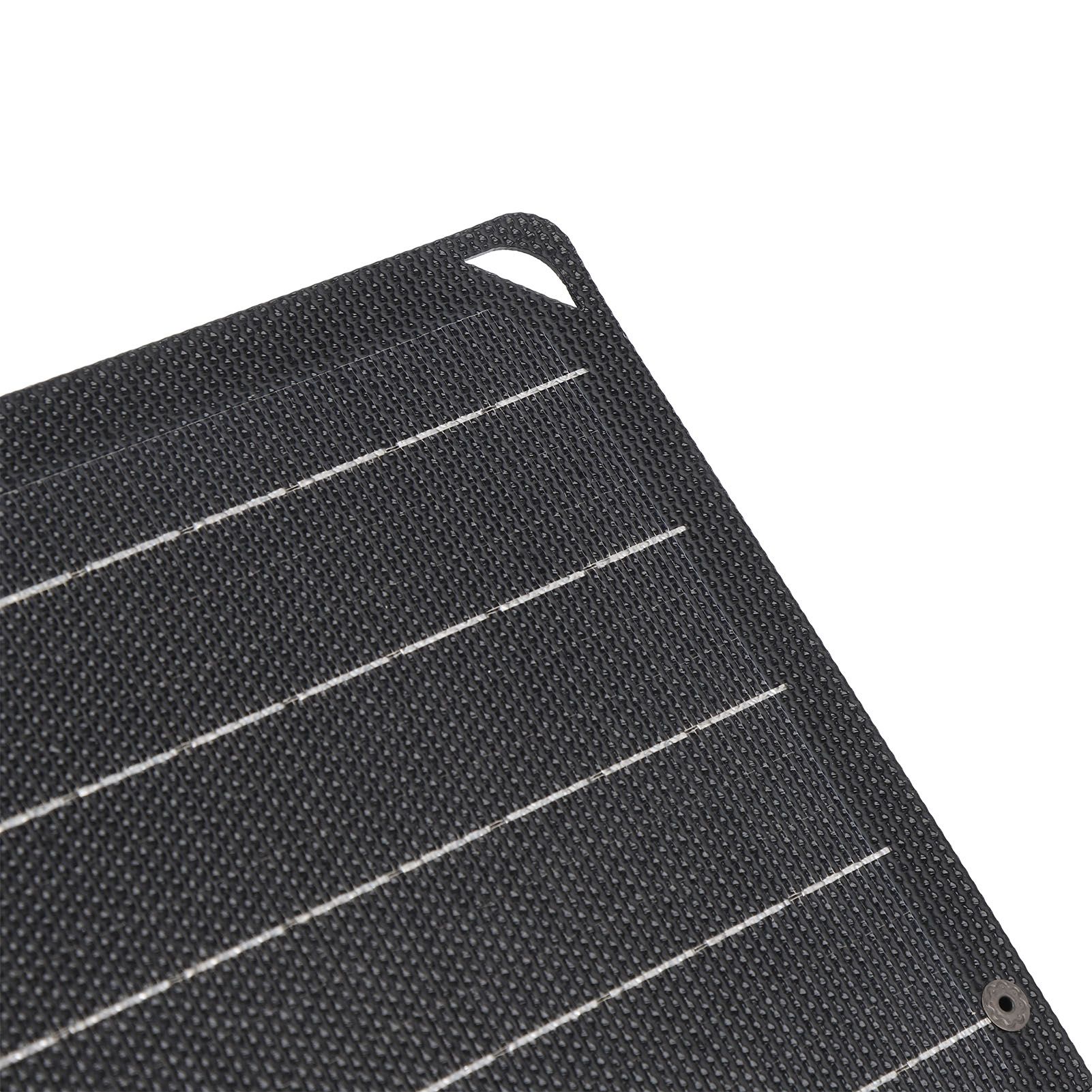 30W Solar Panel 3 Fold Monocrystalline 2 TYPE-C Port Portable Outdoor Solar view 2