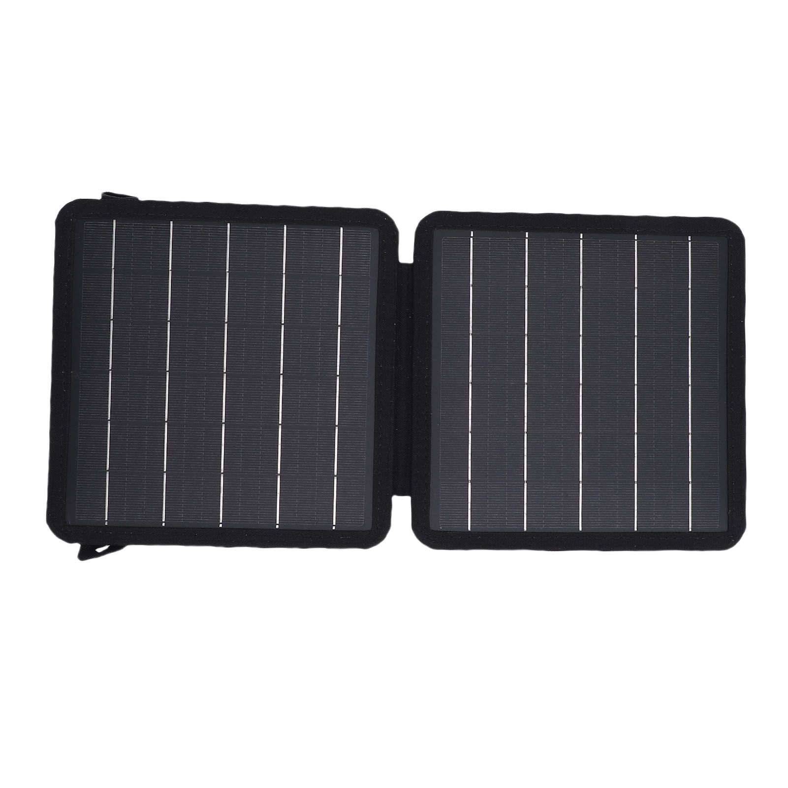 10W Portable Solar Charger Monocrystalline Small Foldable Solar Panel with USB view 4