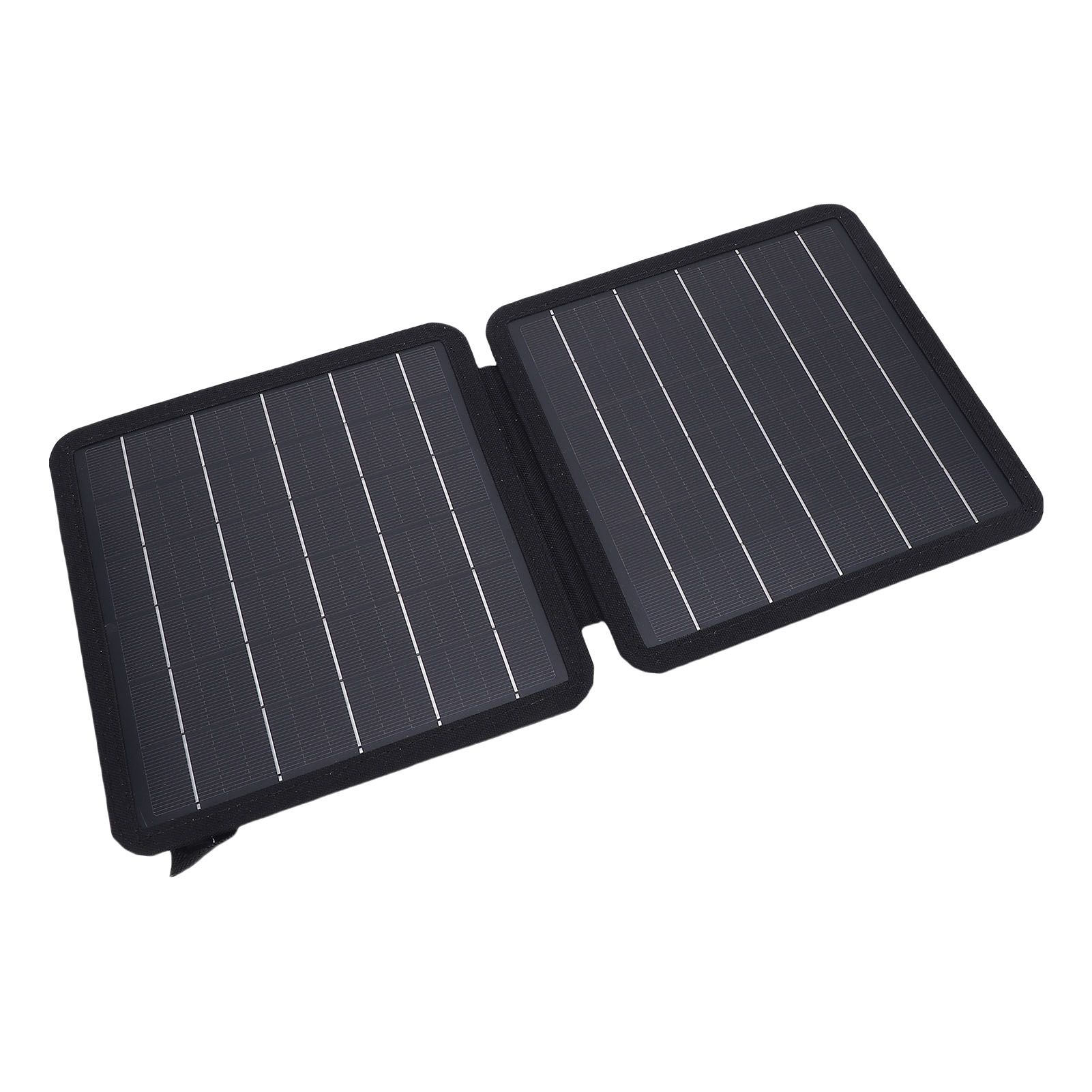 10W Portable Solar Charger Monocrystalline Small Foldable Solar Panel with USB view 7