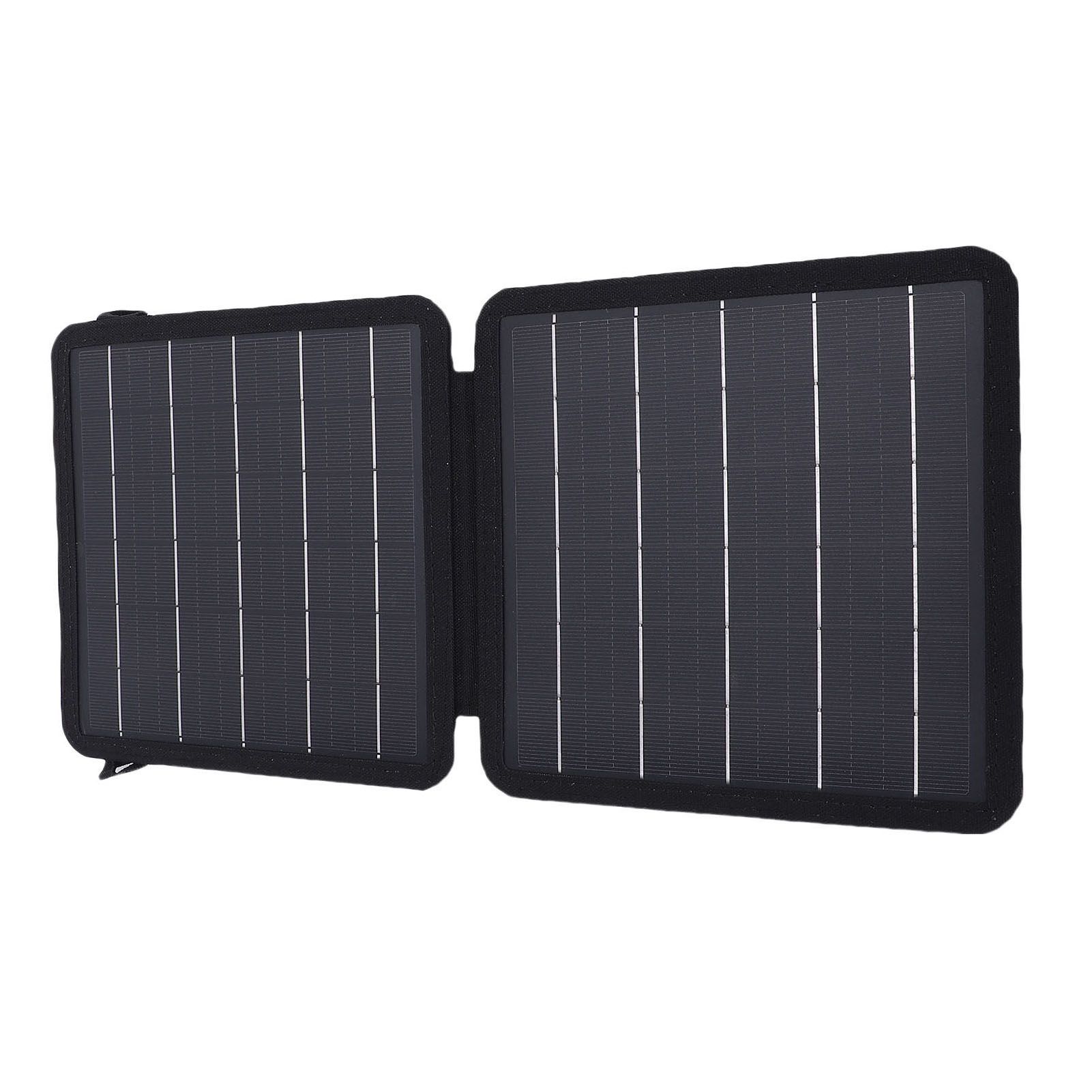 10W Portable Solar Charger Monocrystalline Small Foldable Solar Panel with USB view 11