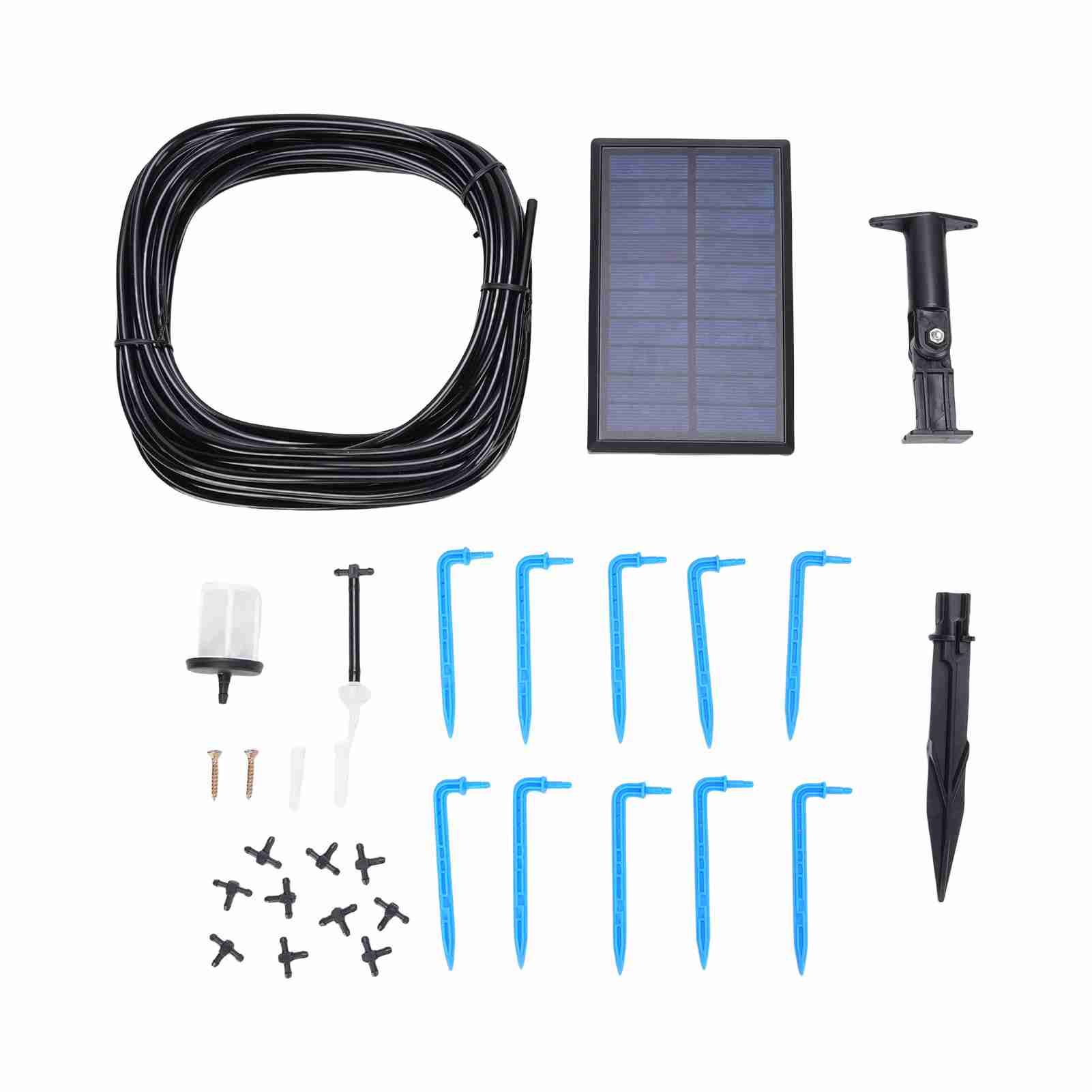 Solar Drip Irrigation Kit for 10 Potted Plants with 6 Timer Modes 400ml/min view 3