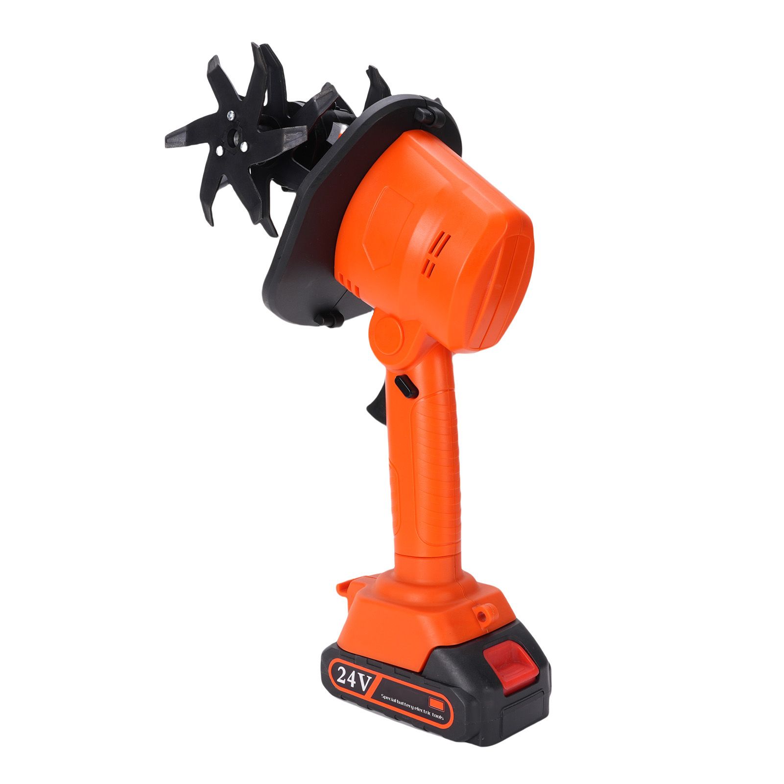 Electric Tiller Handheld Battery Powered Cordless Garden Cultivator for Lawn view 6
