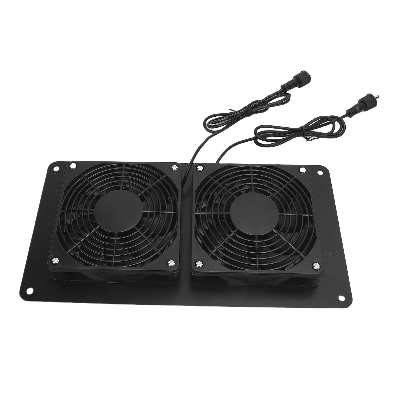 Solar Double Exhaust Fan 2200r/min Solar Powered Ventilation Fan for Chicken view 10