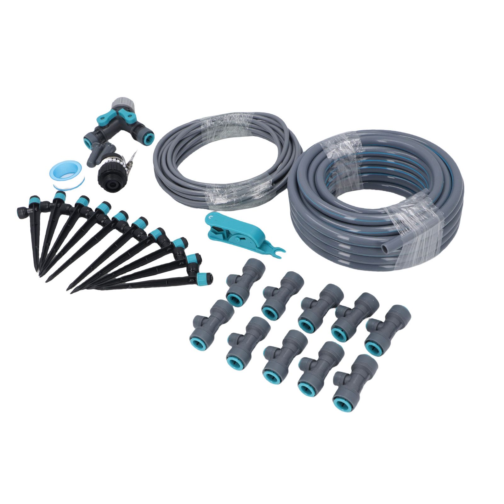 Drip Irrigation Kit 10m Hose Adjustable Spray Nozzle Plant Watering System for view 4
