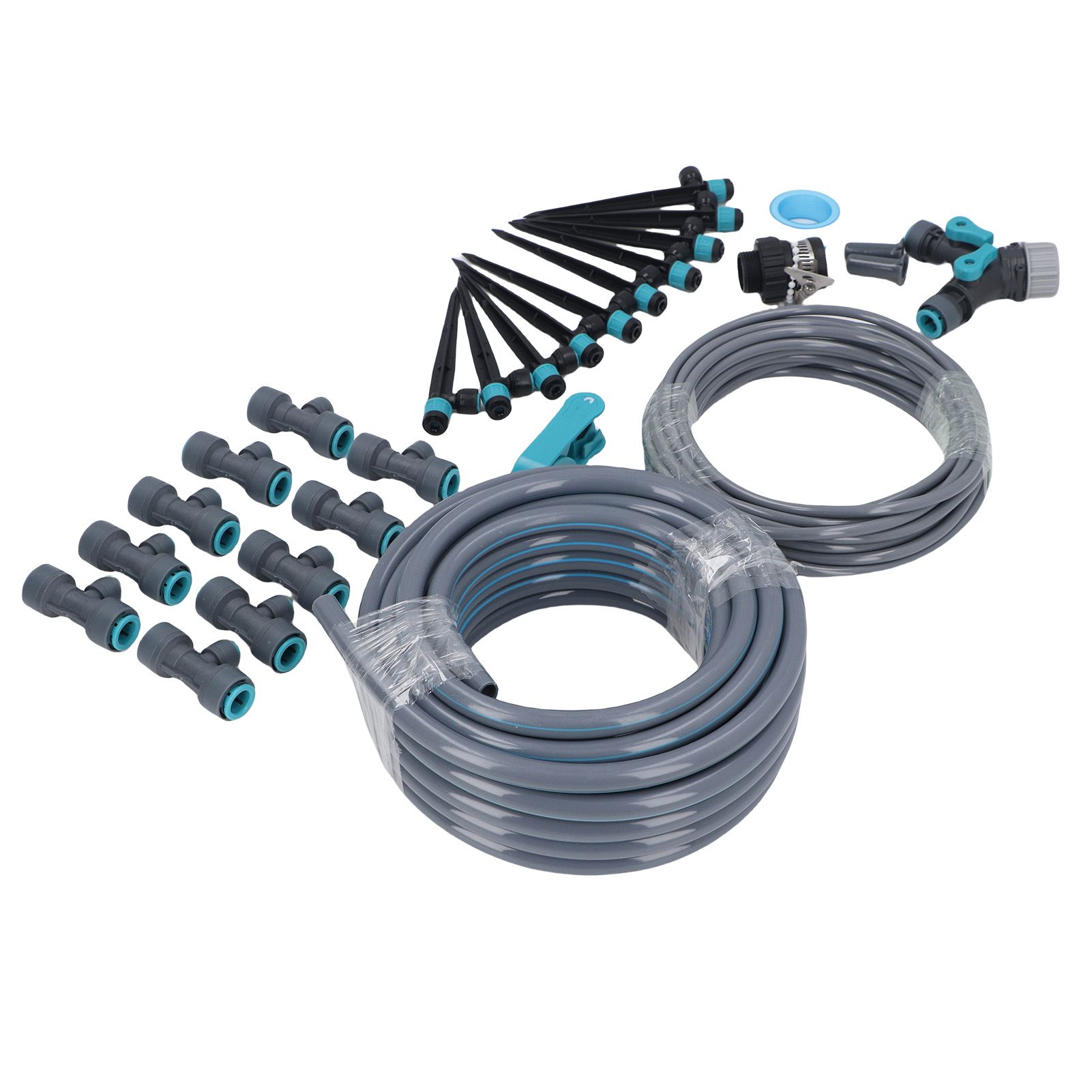 Drip Irrigation Kit 10m Hose Adjustable Spray Nozzle Plant Watering System for view 10