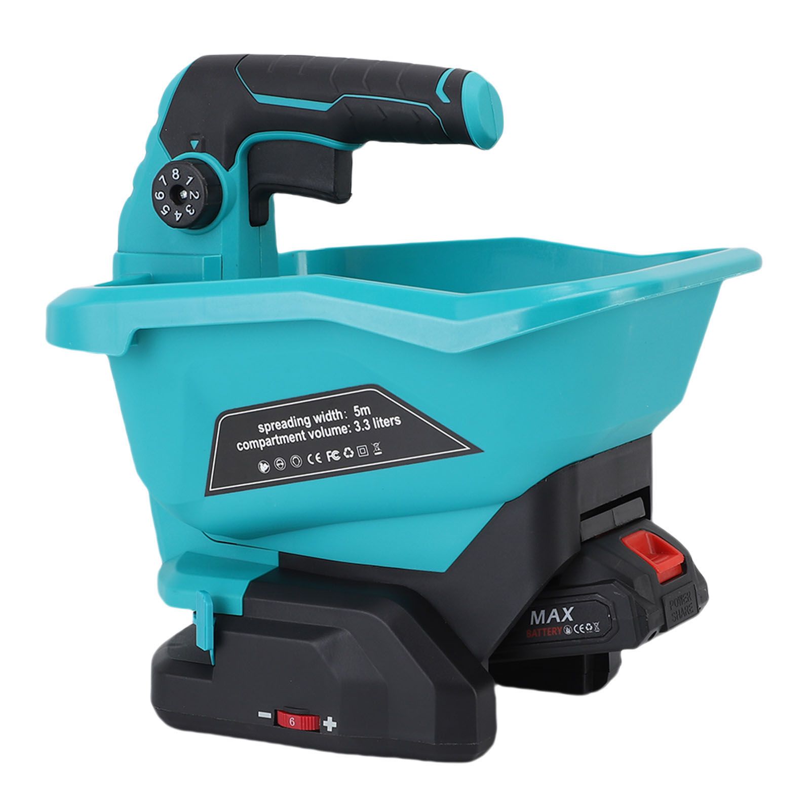 Handheld Power Spreader 4L Available Year Round Battery Operated Spreader for view 10