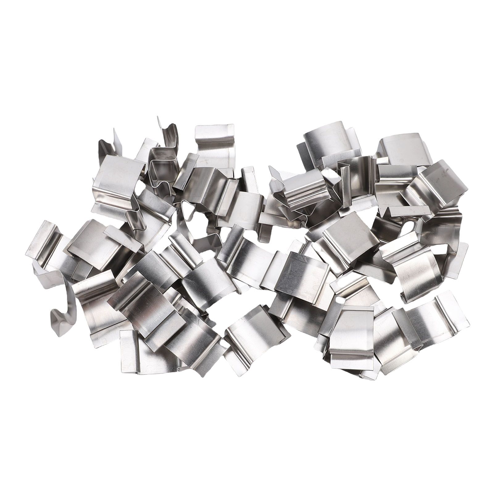 50 Pcs Greenhouse Glass Clip Climbing Plant Clamp Stainless Steel Glazing view 3