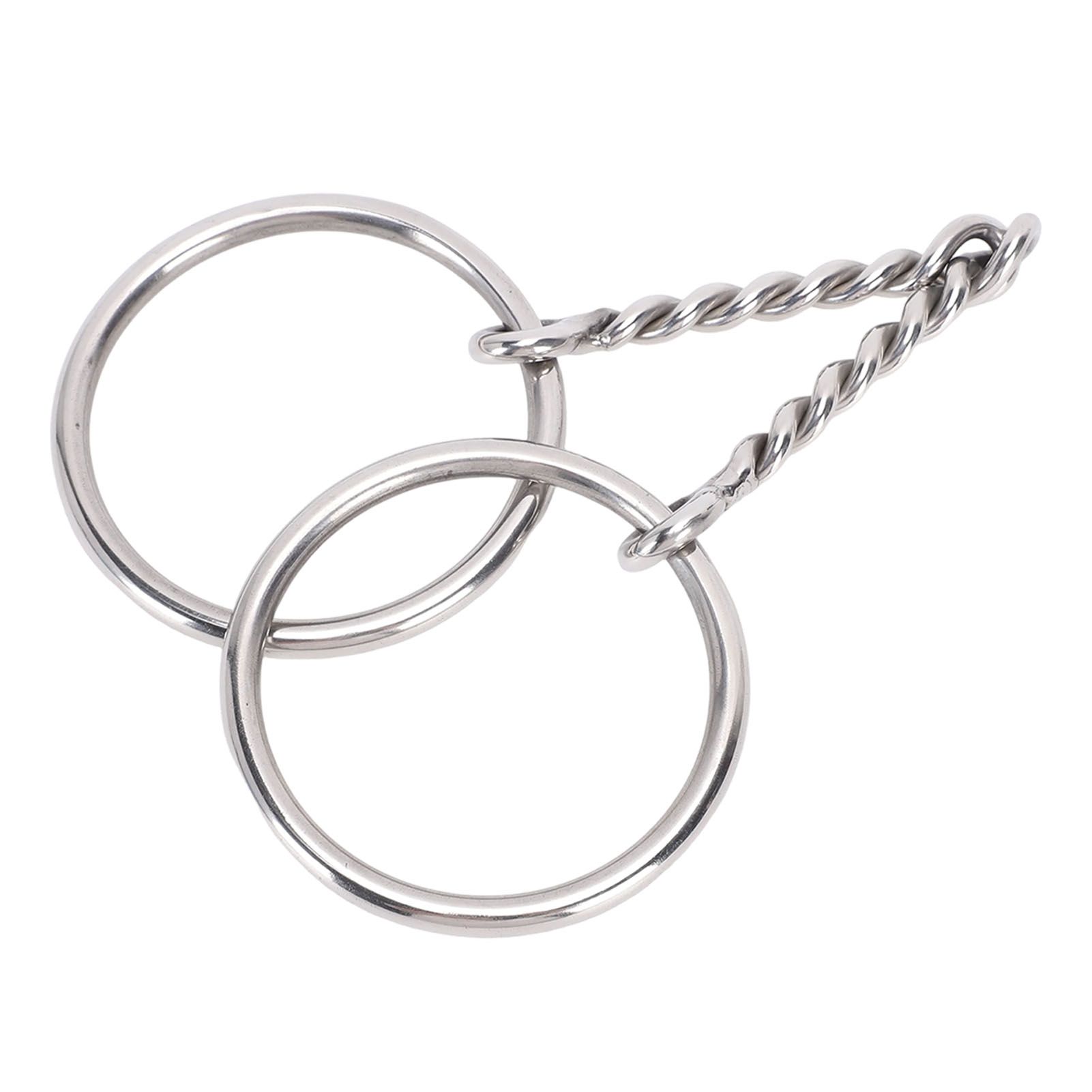 295MM Professional Snaffle Bit Safe Practical Stainless Steel Horse Bit for