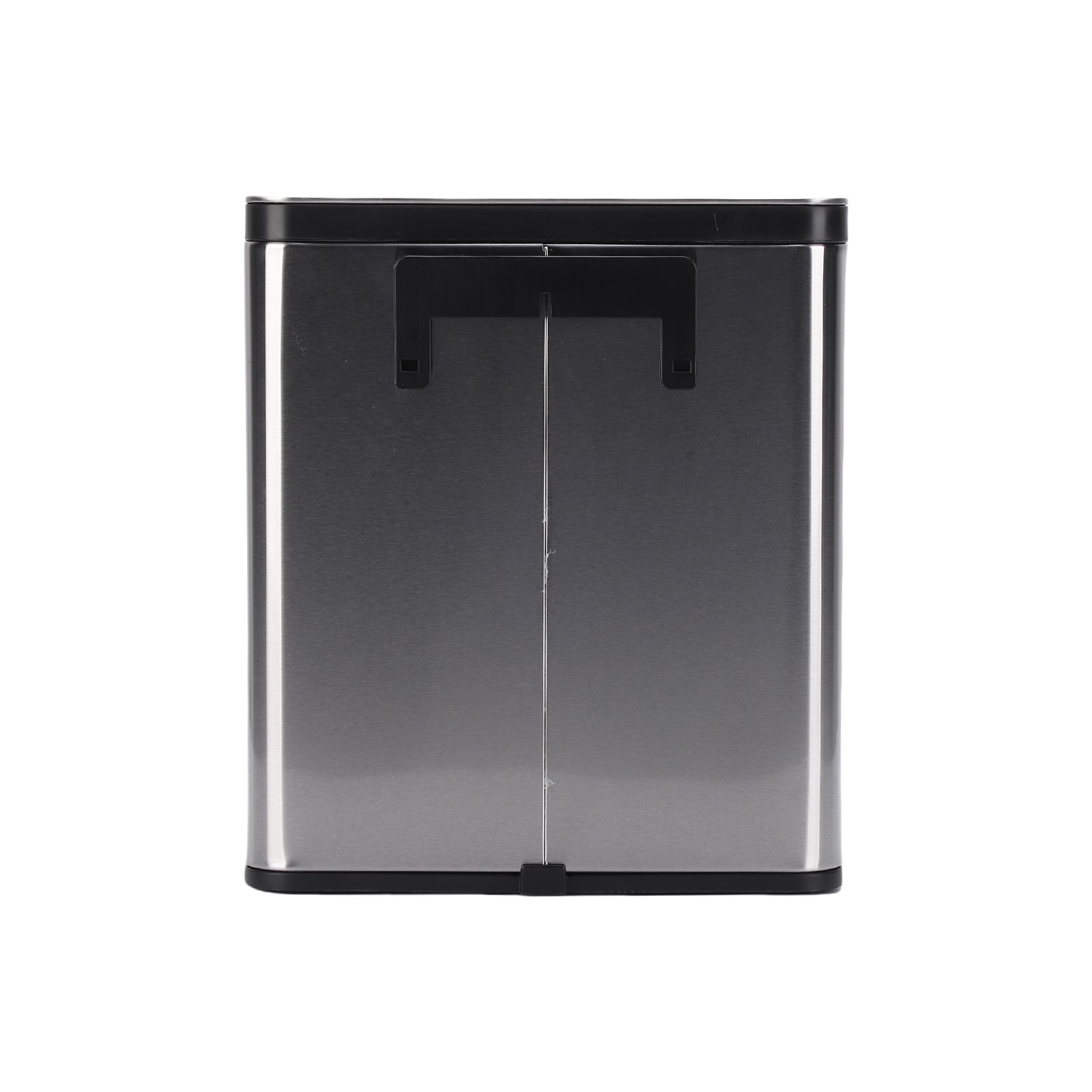 8L Stainless Steel Trash Can Square Design Wall-Mounted Kitchen Garbage Bin view 10