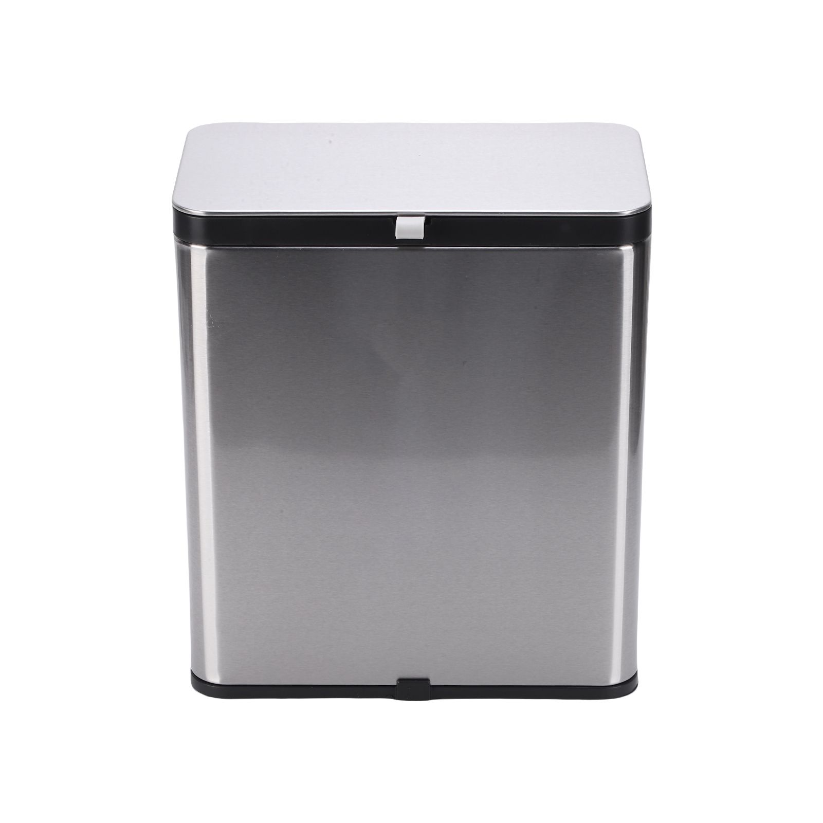 8L Stainless Steel Trash Can Square Design Wall-Mounted Kitchen Garbage Bin view 12