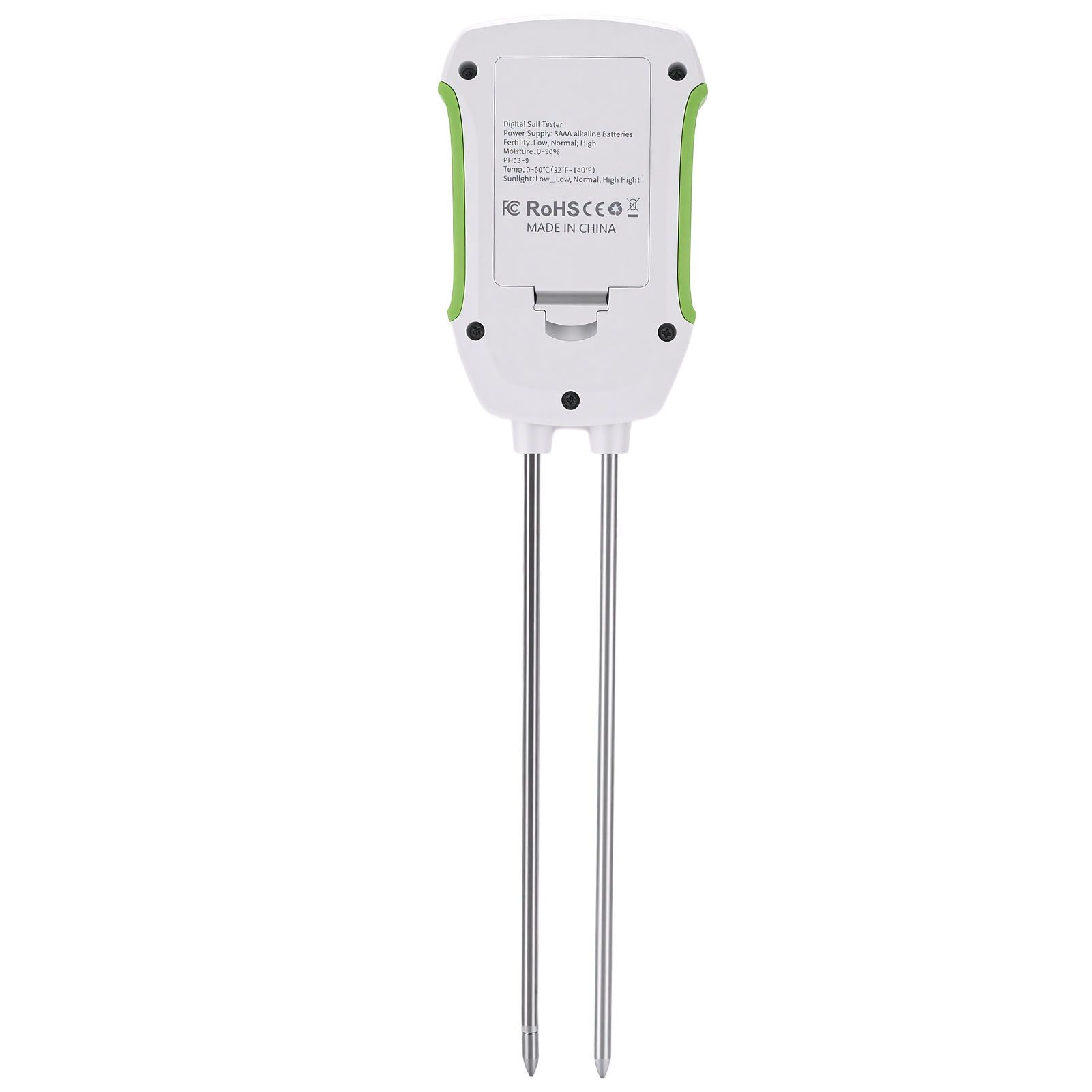 5 in 1 Soil Meter Measures Temperature Humidity Fertility Light Soil PH Tester view 2