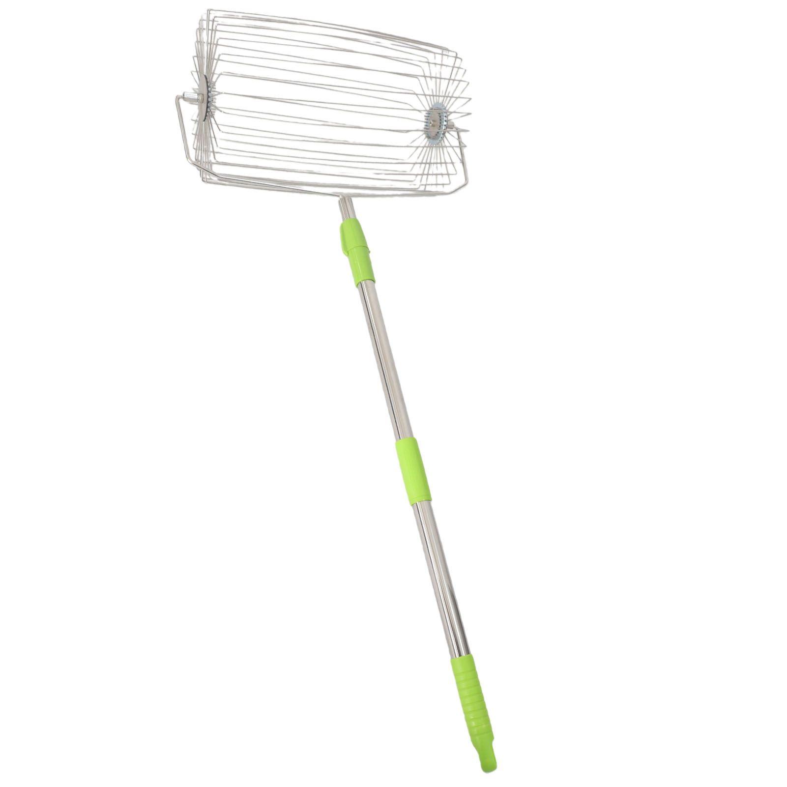 Tennis Ball Collector Roller Quick Rolling Picker Stainless Steel view 4
