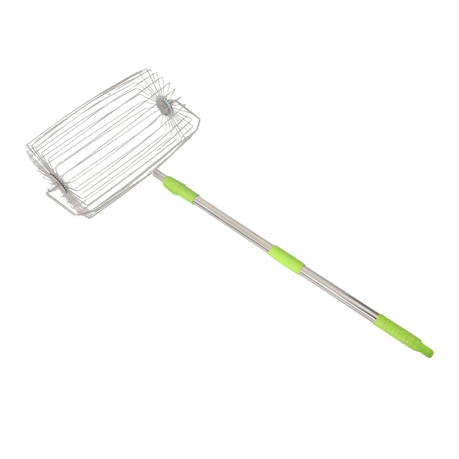 Tennis Ball Collector Roller Quick Rolling Picker Stainless Steel view 10