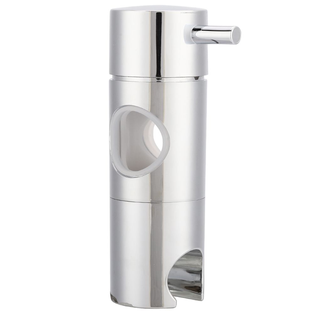 Round Shower Head Bracket Slide Holder for Lifting Rod Bathroom Showering view 3