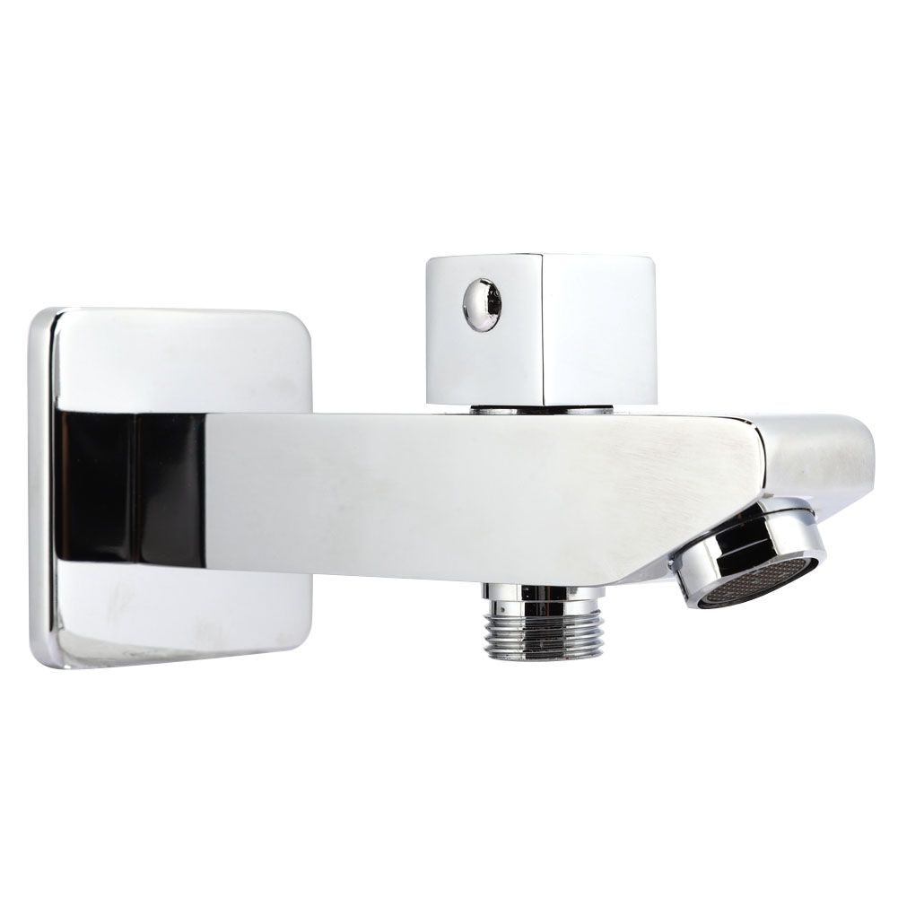 G1/2in Thread Copper Concealed Installation Dual Function Shower Faucet Spout view 2