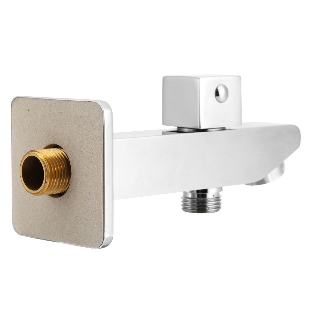 G1/2in Thread Copper Concealed Installation Dual Function Shower Faucet Spout view 3