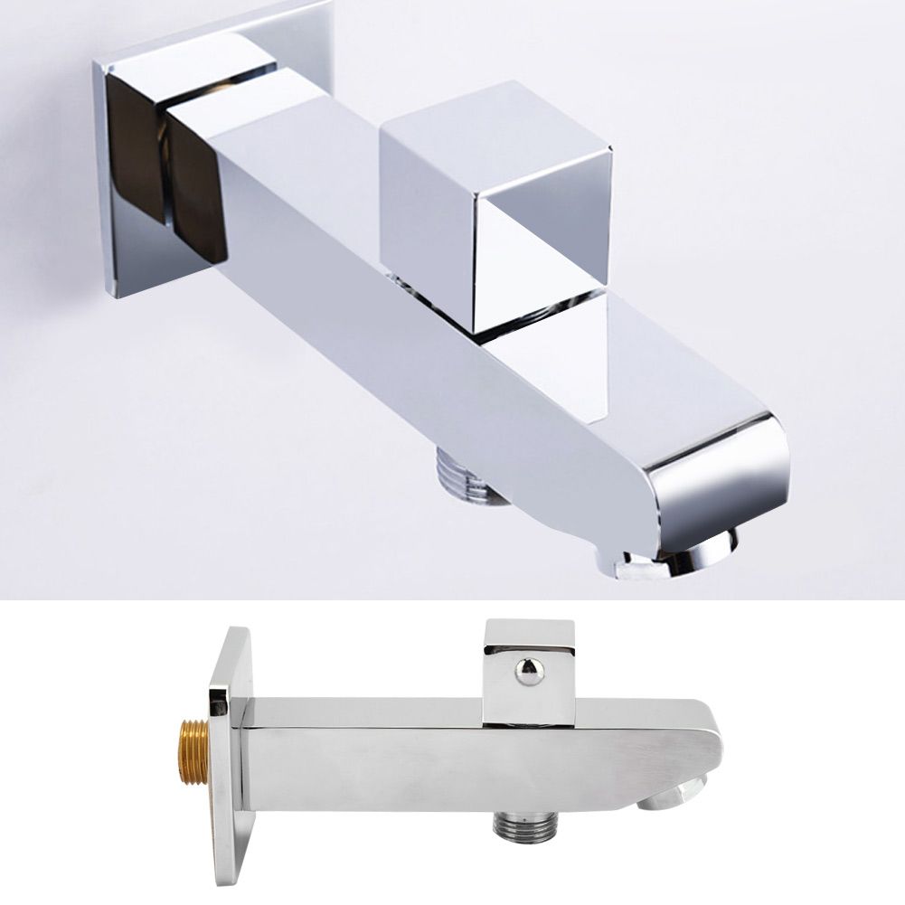 G1/2in Thread Copper Concealed Installation Dual Function Shower Faucet Spout view 4