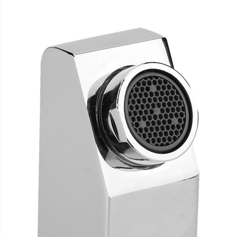 G1/2in Thread Copper Square Shape Concealed Installation Shower Faucet Spout view 10