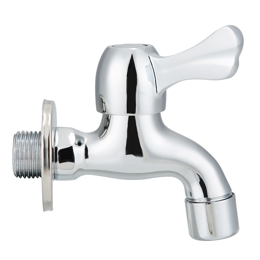 G1/2in Copper Single Cold Quick Open Small Faucet Washing Machine Mop Pool view 10