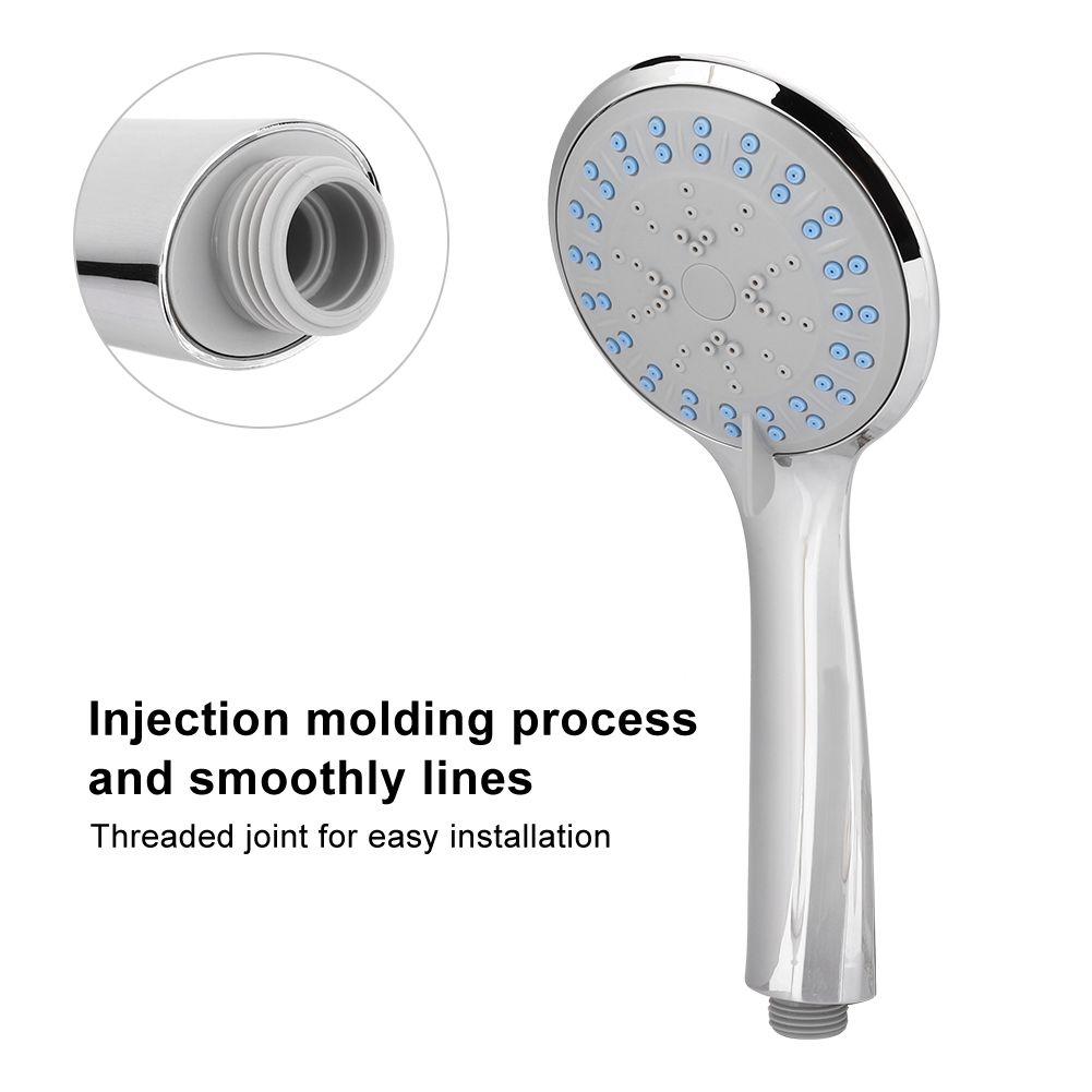 0-0.6Mpa Pressurized Water Saving Bathroom 3 Functions Handheld Shower Head view 8