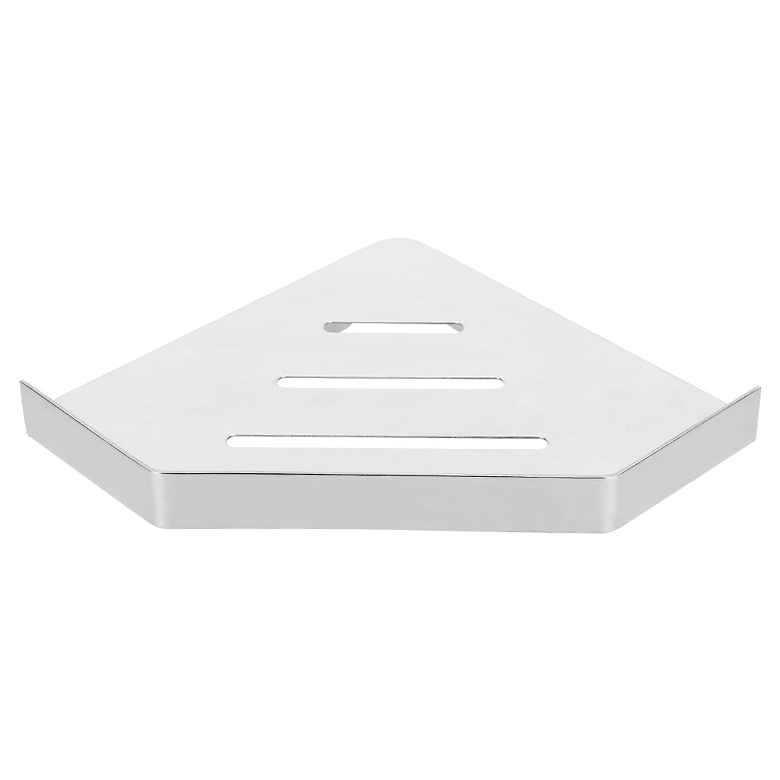 Wall Mounted Shower Corner Shelf Storage Rack Organizer Holder Container for view 3