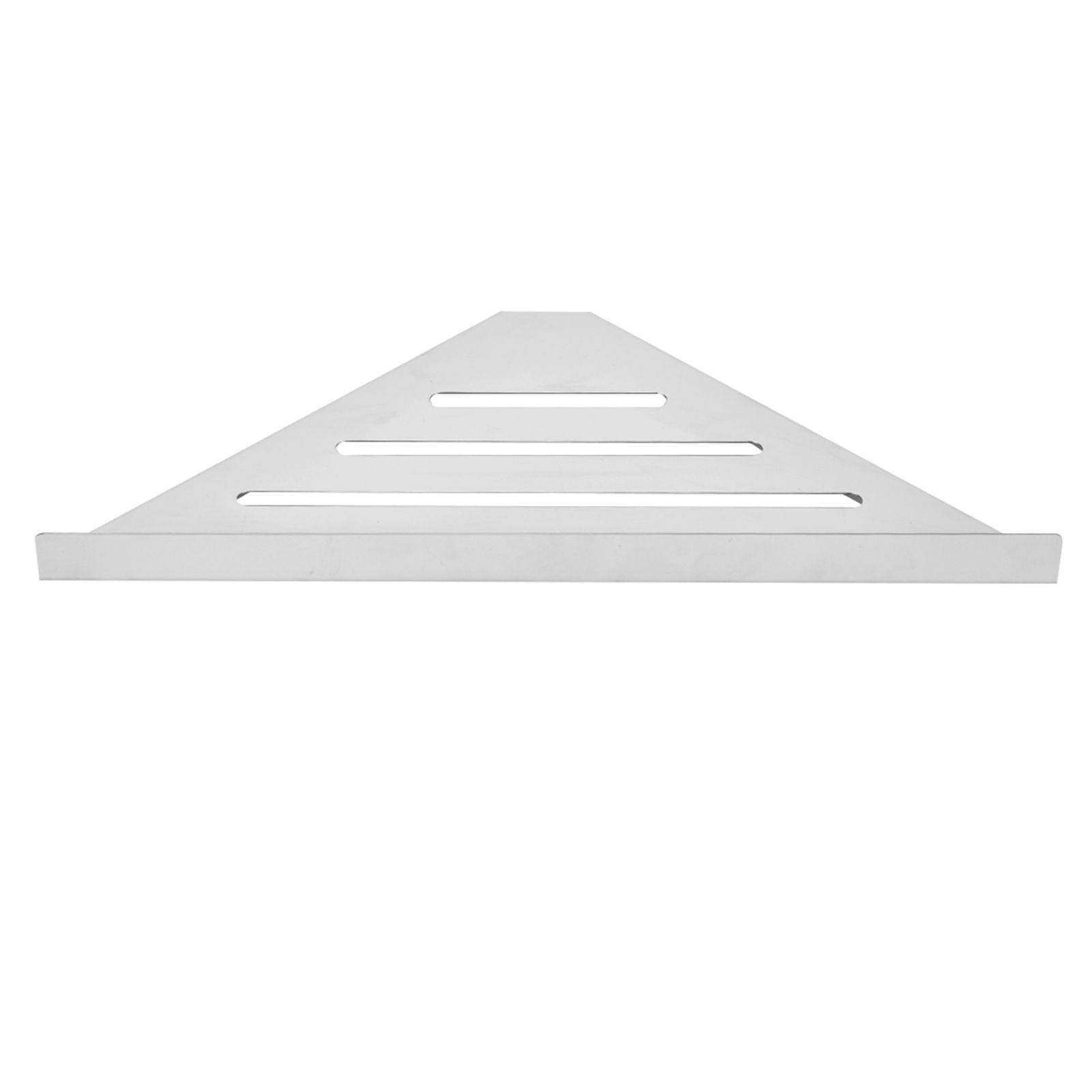 Stainless Steel Triangular Storage Shelf Shower Corner Shelf Rack Organizer