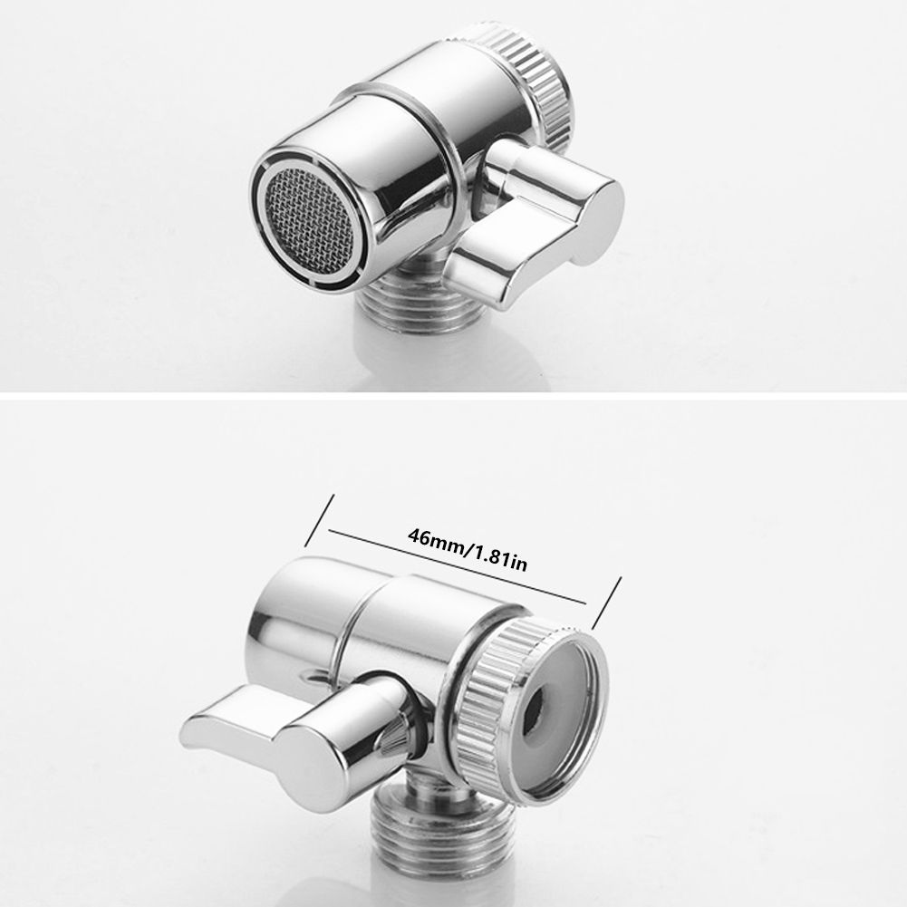 Home Bathroom Hand Shower Sprayer Hair Washing Kit Faucet Converter Adapter view 9