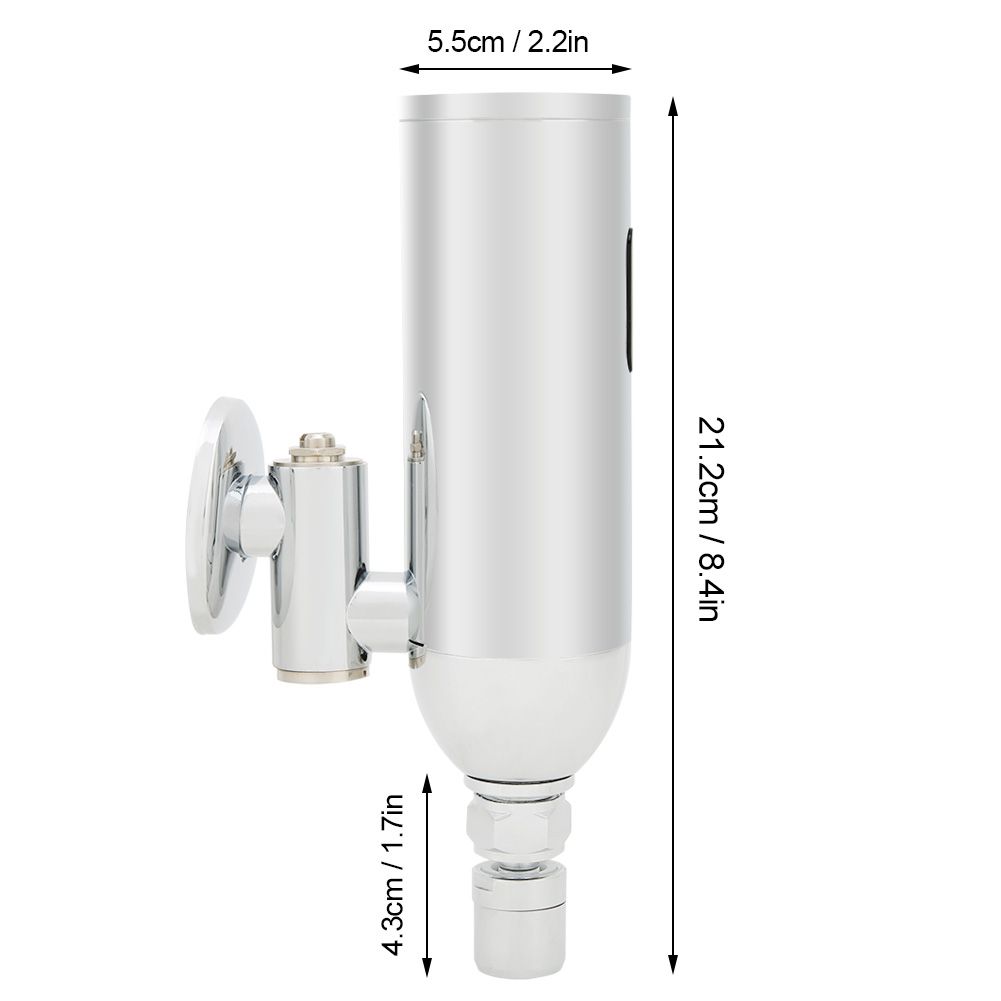 G1/2in Infrared Sensor Faucet Basin Universal Single Cold Water Tap for Home view 11