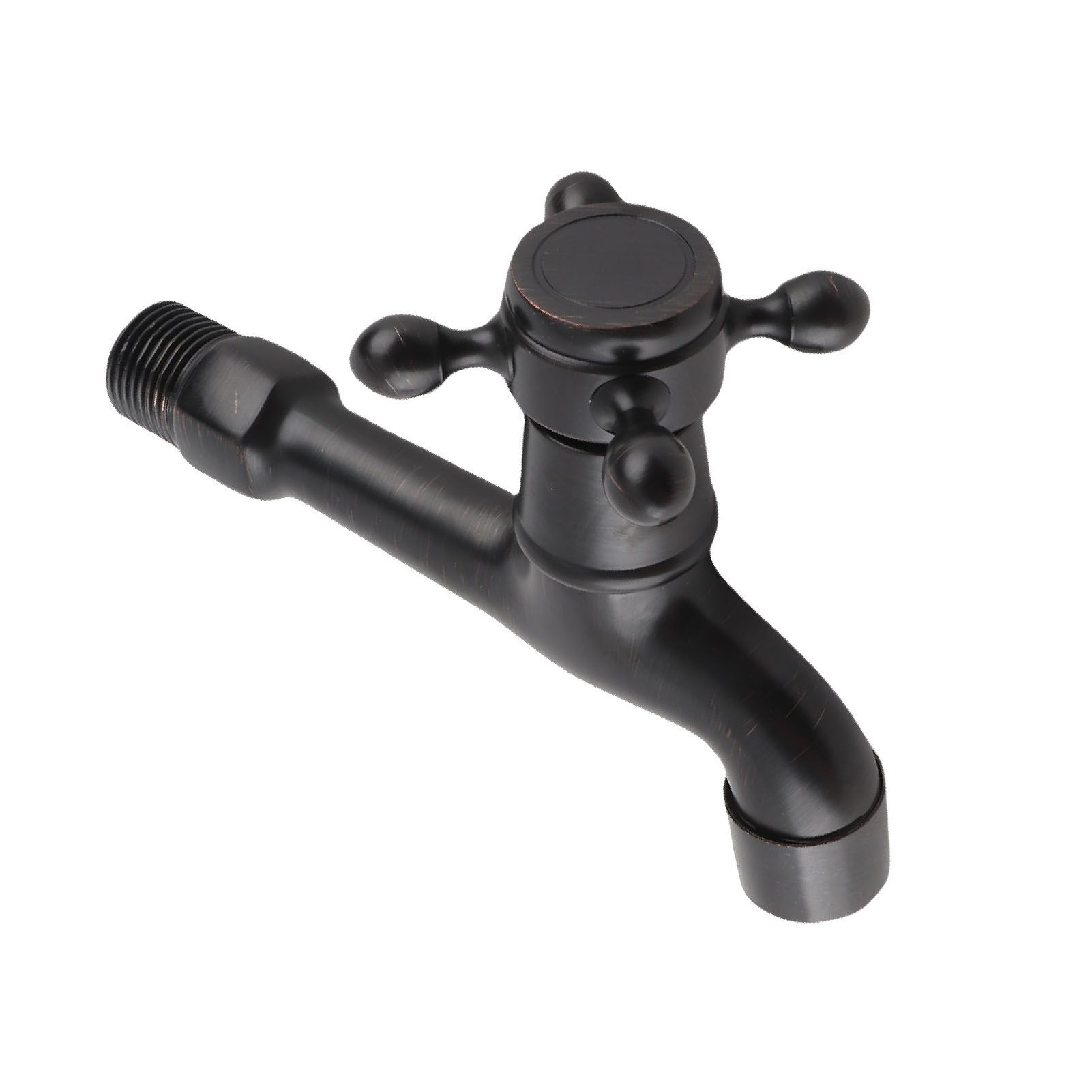 Retro Style Brass Single Handle Single Cold Quick Open Faucet Mop Pool Water view 6