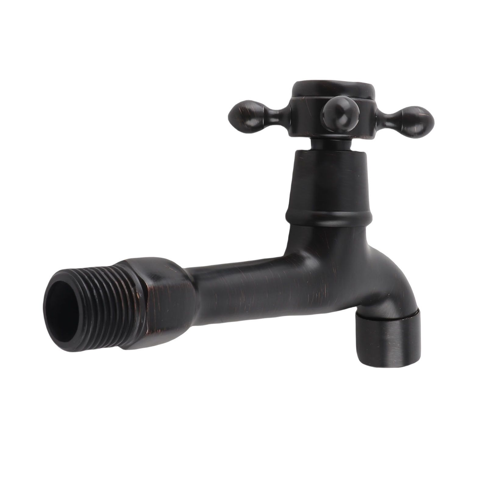 Retro Style Brass Single Handle Single Cold Quick Open Faucet Mop Pool Water view 10