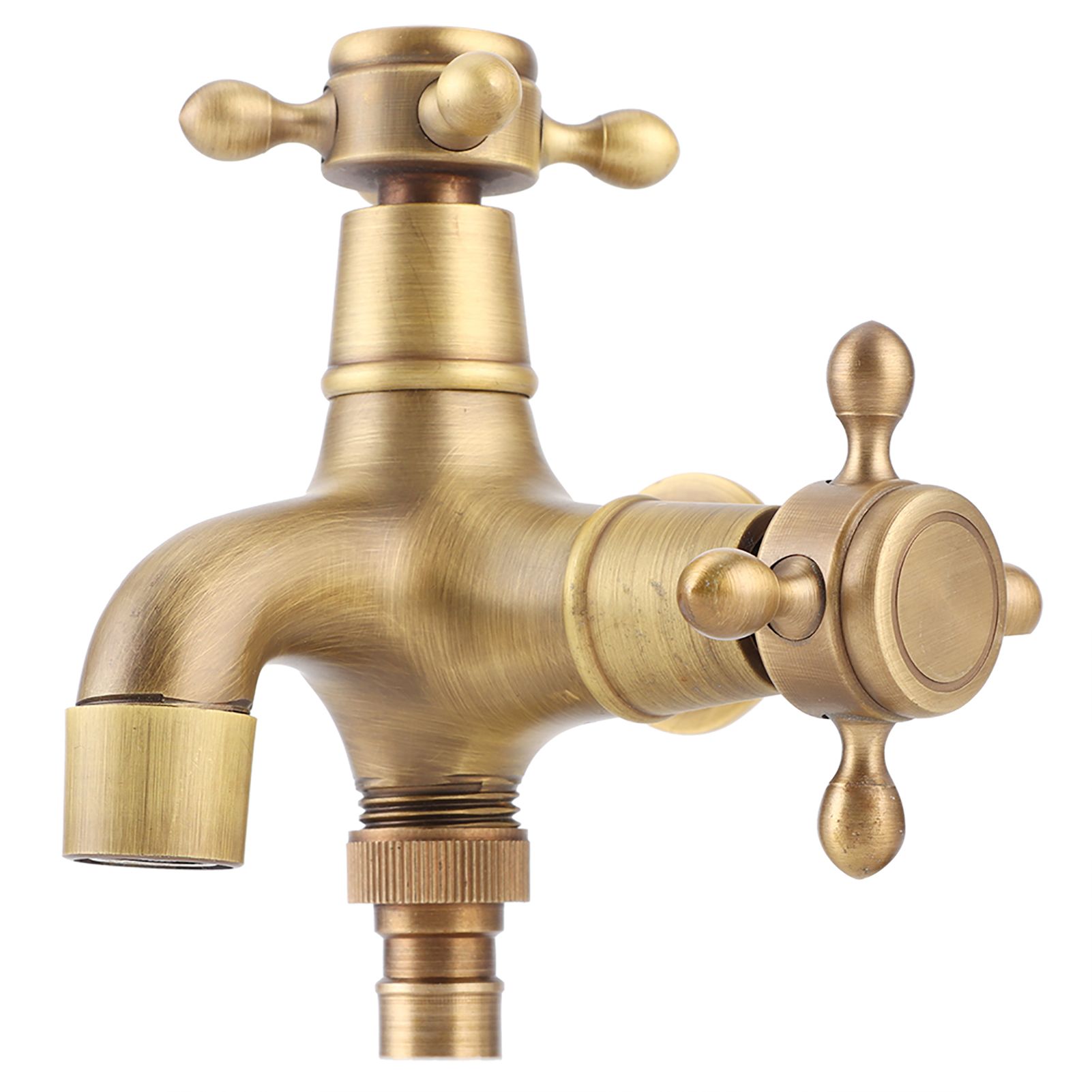 G1/2in Thread Bathroom Copper Single Cold Faucet Washing Machine Mop Pool view 6