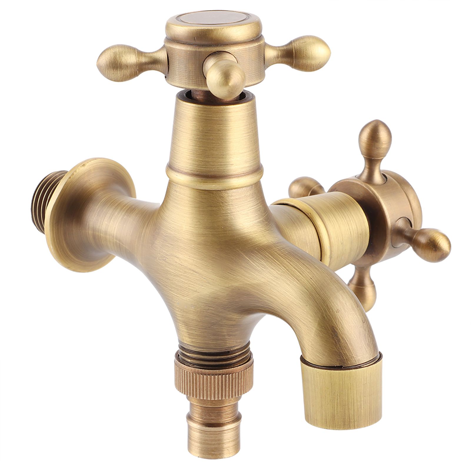 G1/2in Thread Bathroom Copper Single Cold Faucet Washing Machine Mop Pool view 9