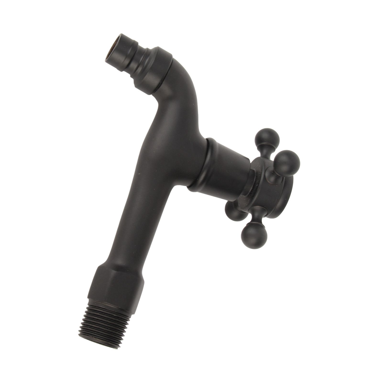 G1/2in Wall‑in Antique Brass Faucet Washing Machine Single Cold Water Tap Faucet view 12