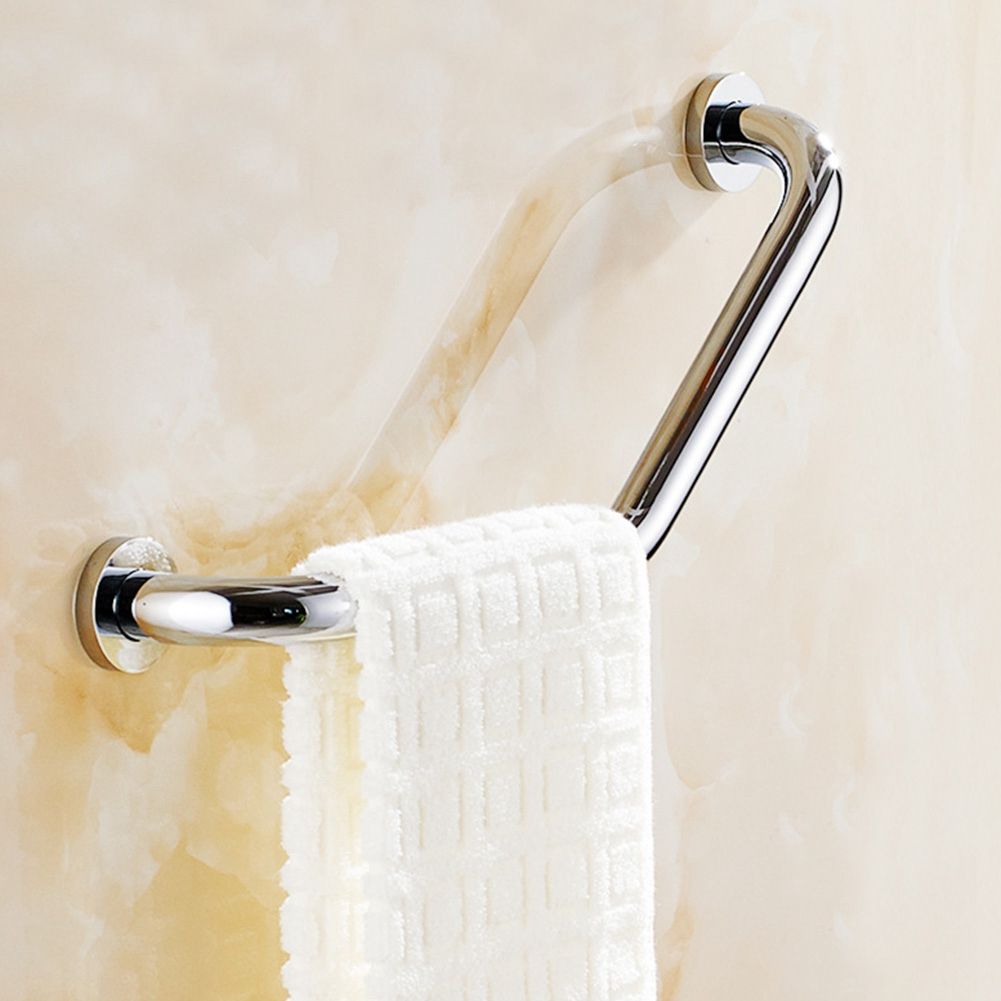 Stainless Steel Thicken Non-Slip Toilet Bathroom Handle Bathtub Safety Grab view 3