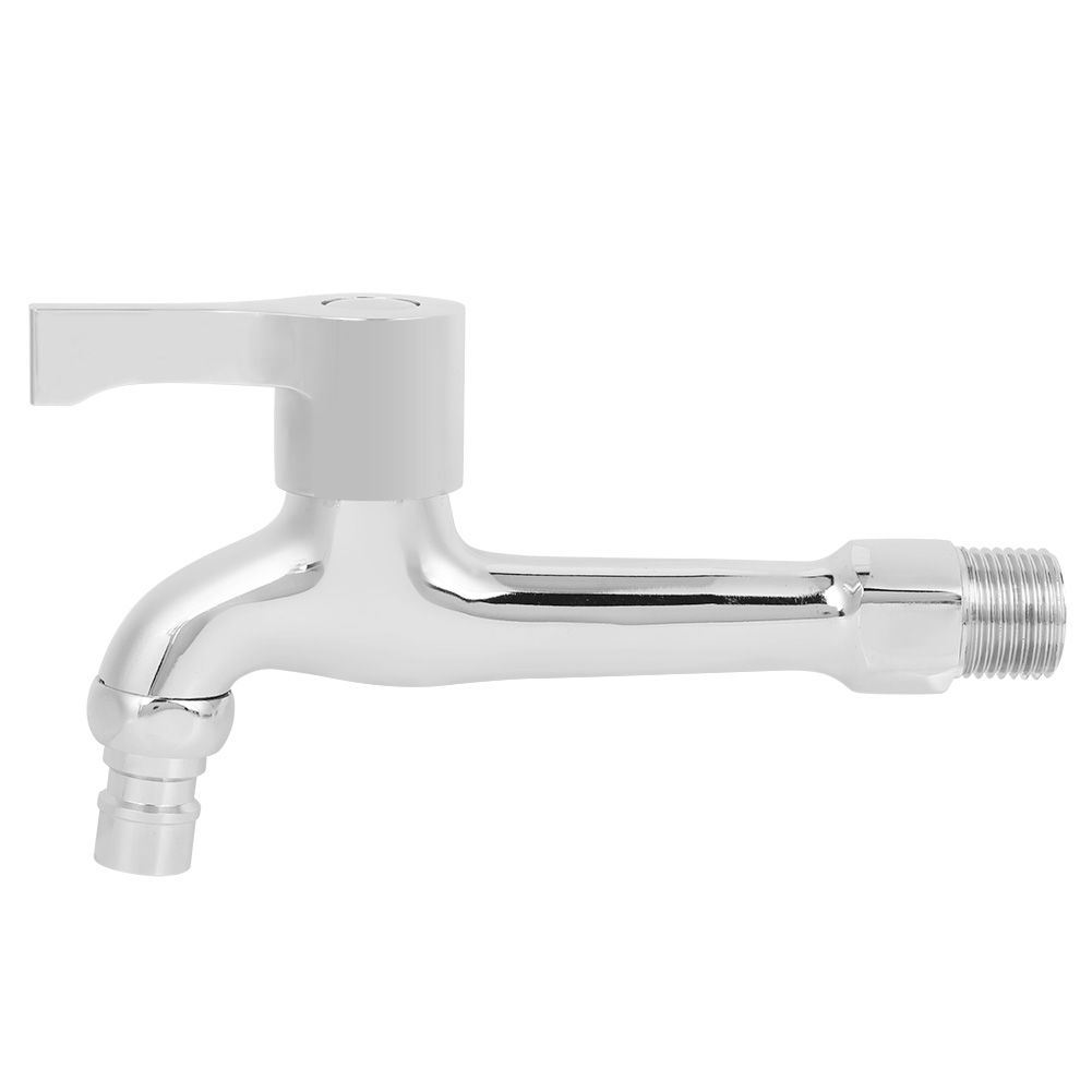 G1/2in Copper Electroplating Single Cold Faucet Washing Machine Faucet Tap for view 5