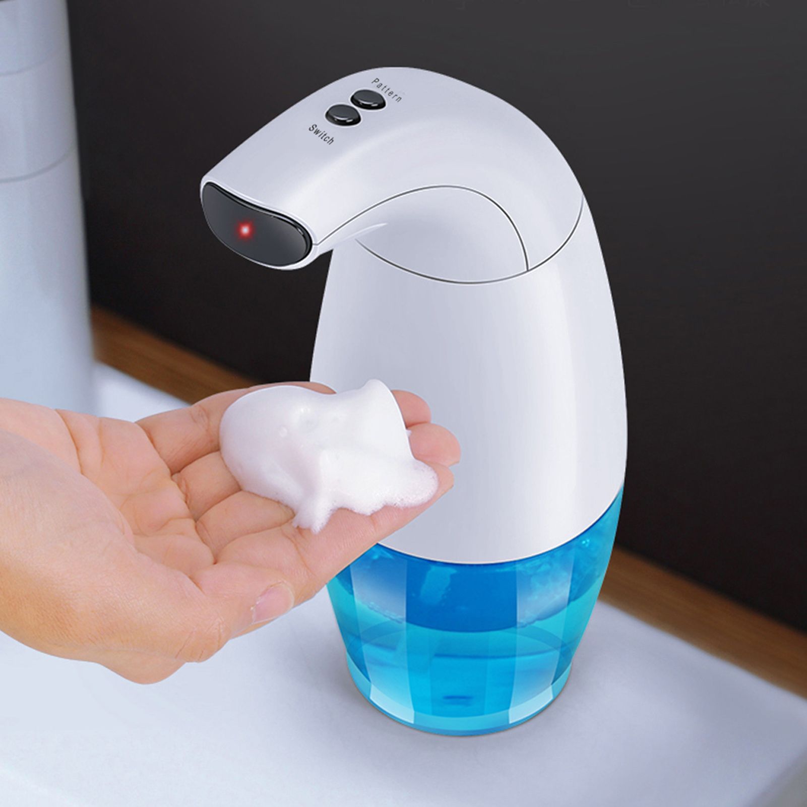 Intelligent Automatic Induction Touchless Foaming Liquid Soap Dispenser for view 6
