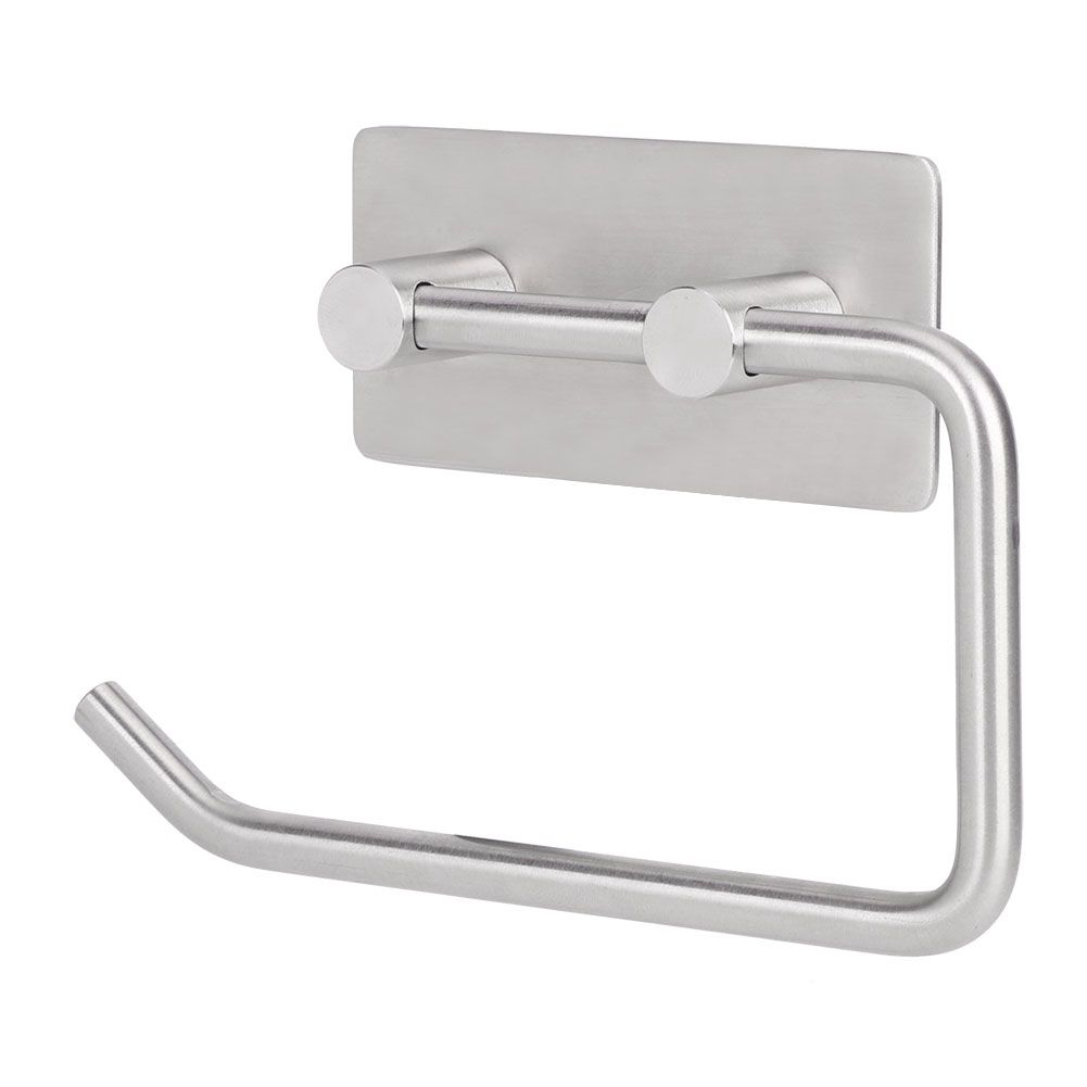 Stainless Steel Kitchen Roll Paper Rack Self Adhesive Towel Rack for Home
