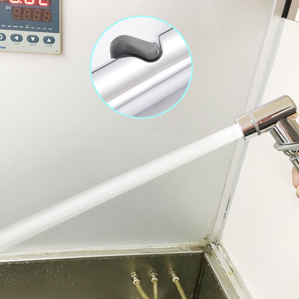 G1/2 Thread Plated ABS Stainless Steel Modern Simple Household Bidet Sprayer view 5