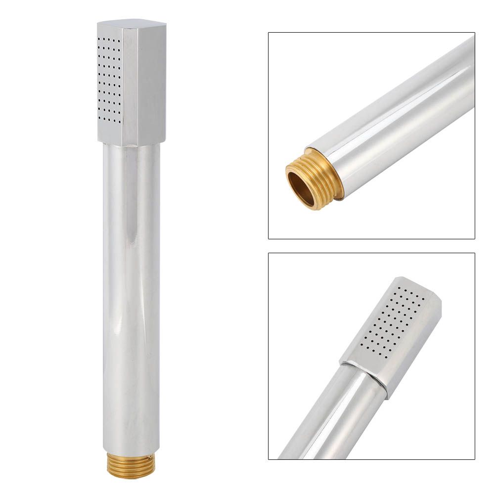 G1/2 Thread Detachable Pressurized Copper HandHeld Shower Head Nozzle Bathroom view 8