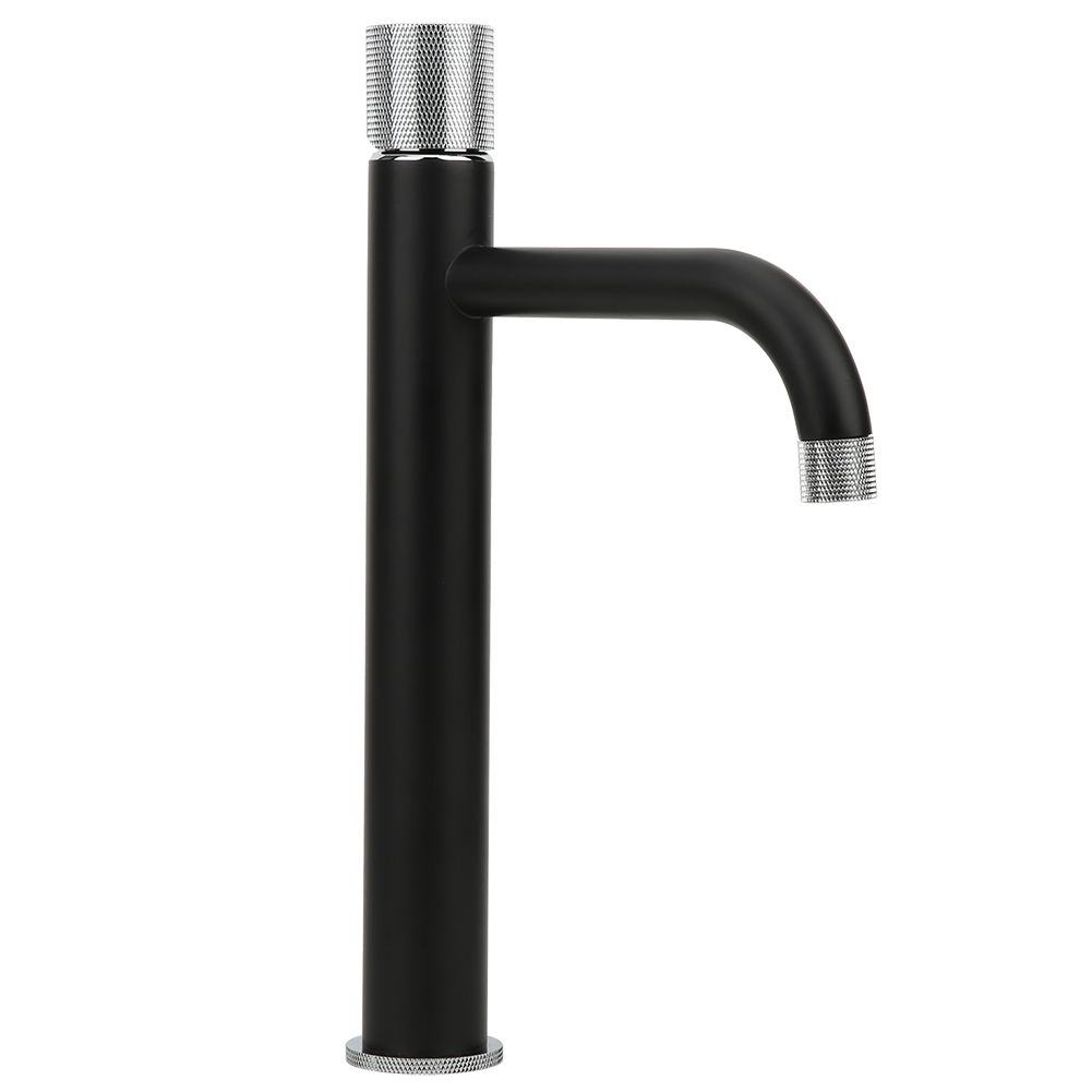 G1/2 Copper Bathroom Wash Basin Faucet Hot Cold Mixing Water Tap with Curved view 3