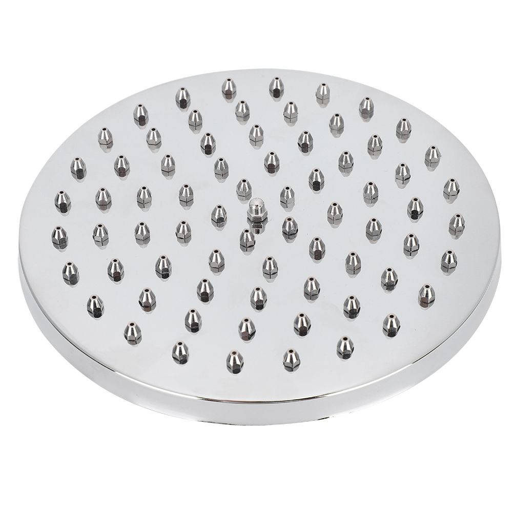 8 Inch Round Showerhead Stainless Steel Detachable Bathroom Top Spray Rain view 4