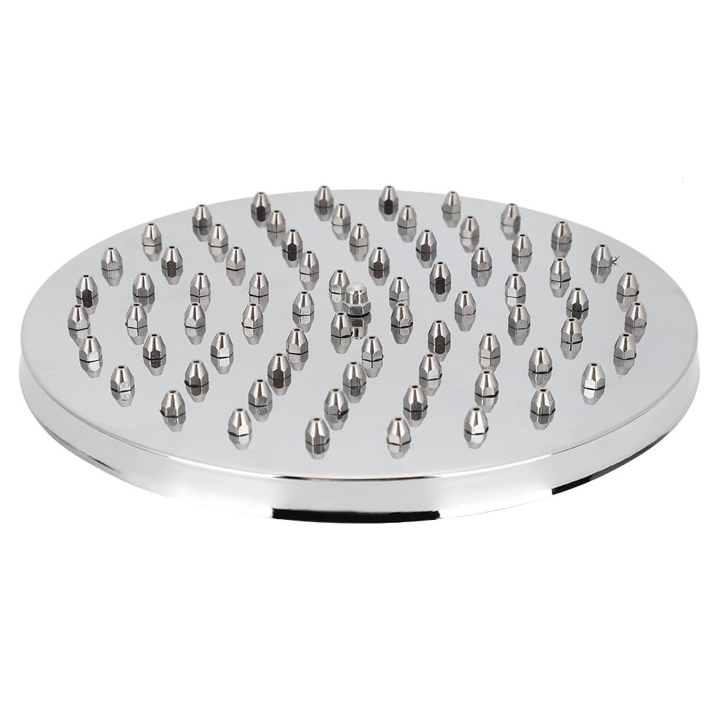 8 Inch Round Showerhead Stainless Steel Detachable Bathroom Top Spray Rain view 6